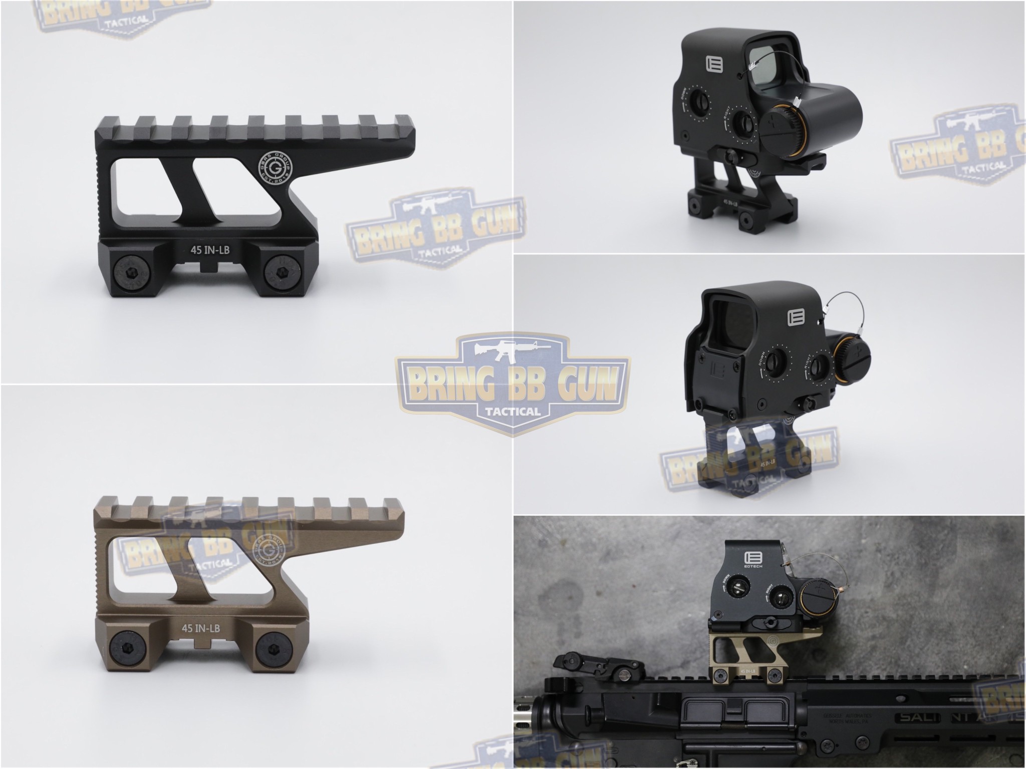 ขายกดอทสูง Lerna for Eo-Tech (GBRS Group Lerna Mount Kit for Eo-Tech)