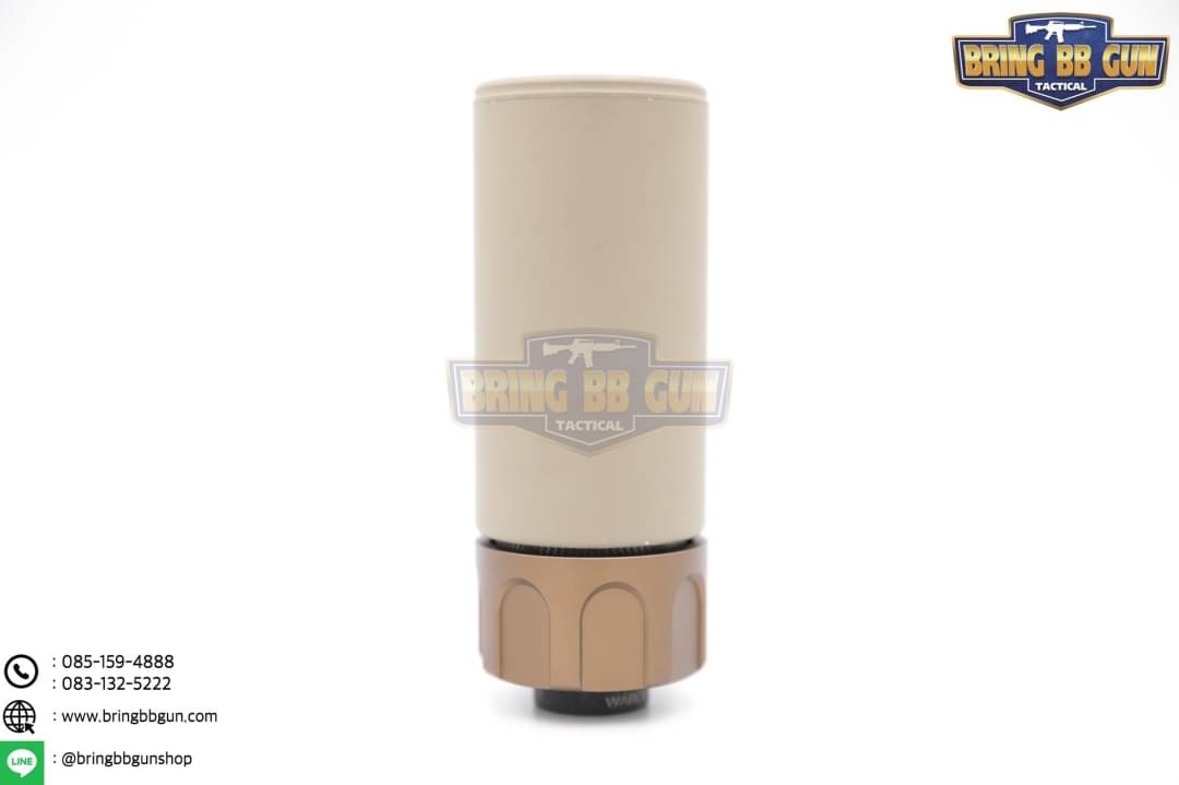 เก็บเสียง+ปลอกลดแสง ยี่ห้อ Surefire รุ่น Warden 3.5” (Warden Suppressor 3.5” & Warcomp)