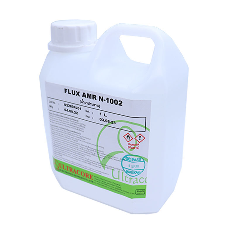น้ำยา FLUX AMR-N1002 | 99-06-0512 | Ultracore | น้ายาประสานชนิดน้ำ | สำหรับงานบัดกรี