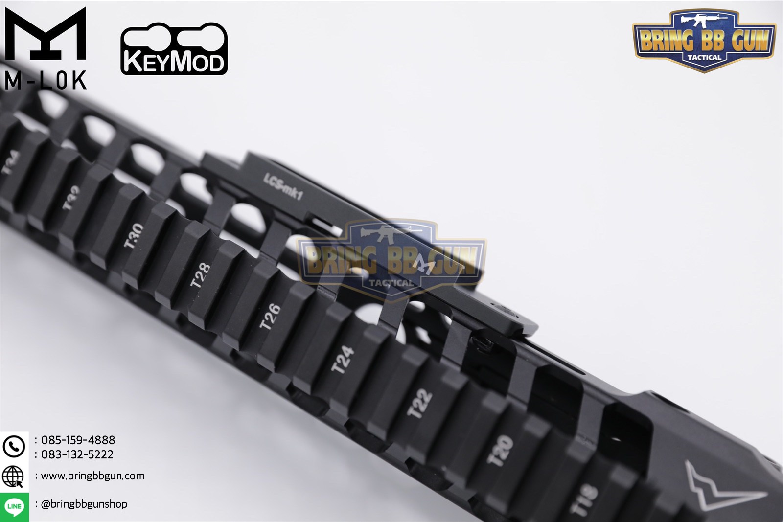 LCS ยี่ห้อ Cloud Defensive (ตัวจับสวิตช์หางหนูของไฟฉาย) รุ่น ระบบราง M-Lok และ ระบบราง Keymod (Light Control System) (ใช้ได้กับชุดหน้าระบบราง M-Lok และ ระบบราง Keymod เท่านั้น)