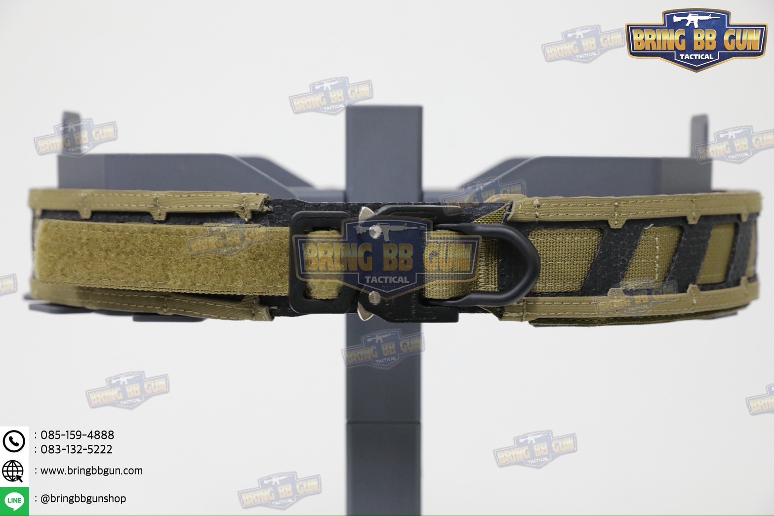 เข็มขัดแม่เหล็กยุทธวิธี Magnetic Battle Belt (เข็มขัด Tactical ทรง Magnetic Battle Belt) (เข็มขัด2ชั้น) (Magnetic Battle Belt) (Tactical Belt) (Agilite)