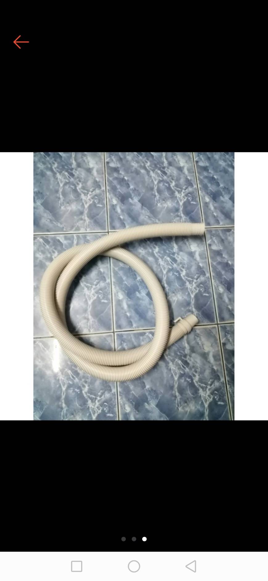 0000070 ท่อน้ำทิ้ง เครื่องซักผ้า อ่างล้างจาน ยาว 2 เมตร