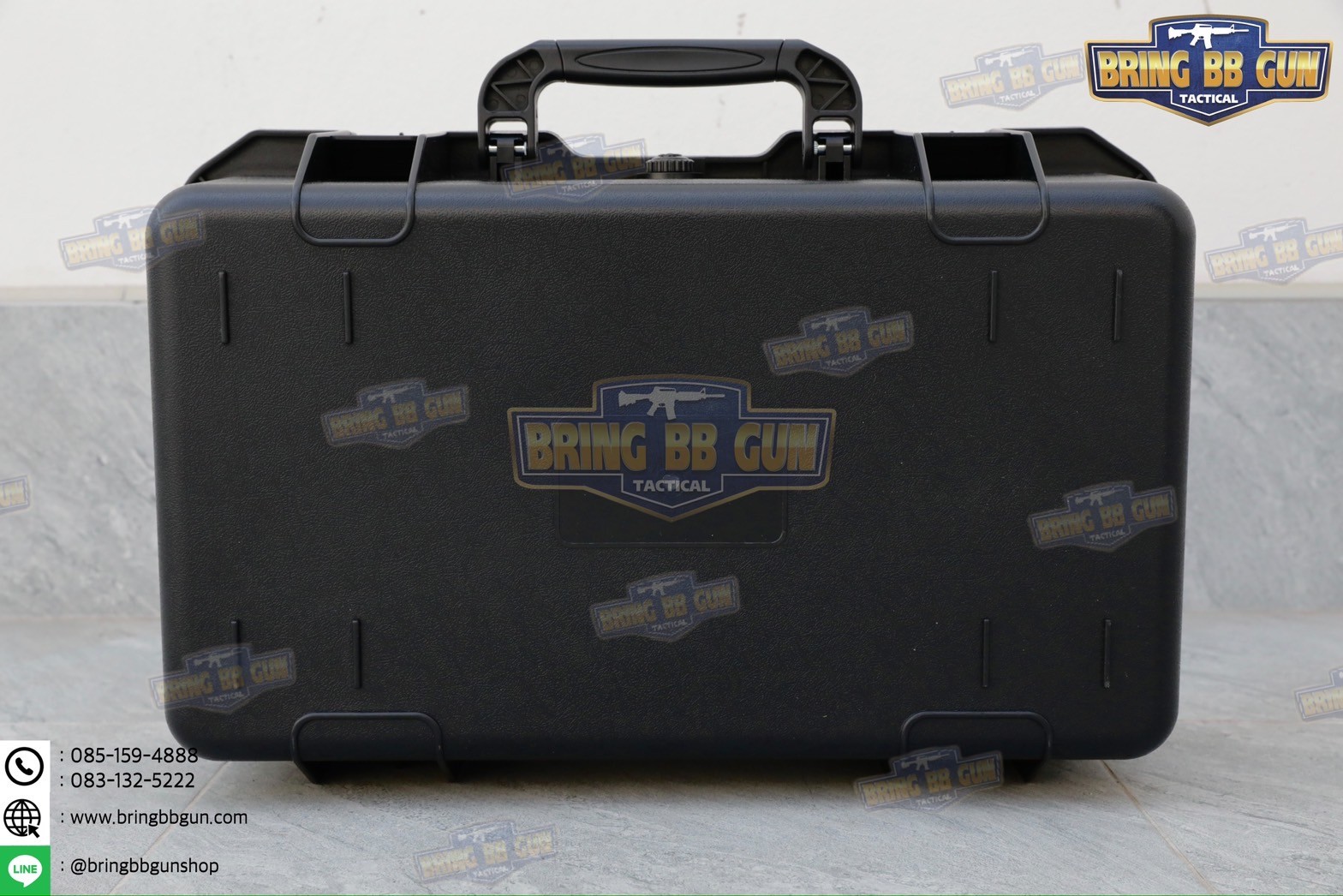 เคสกันกระแทรก B8422 (กล่องปืนสั้น B8422) (กล่องกันกระแทก) (เคสกันกระแทก) (เคสปืนสั้น) (Lockable Pistol Case) (Light Weight Case)