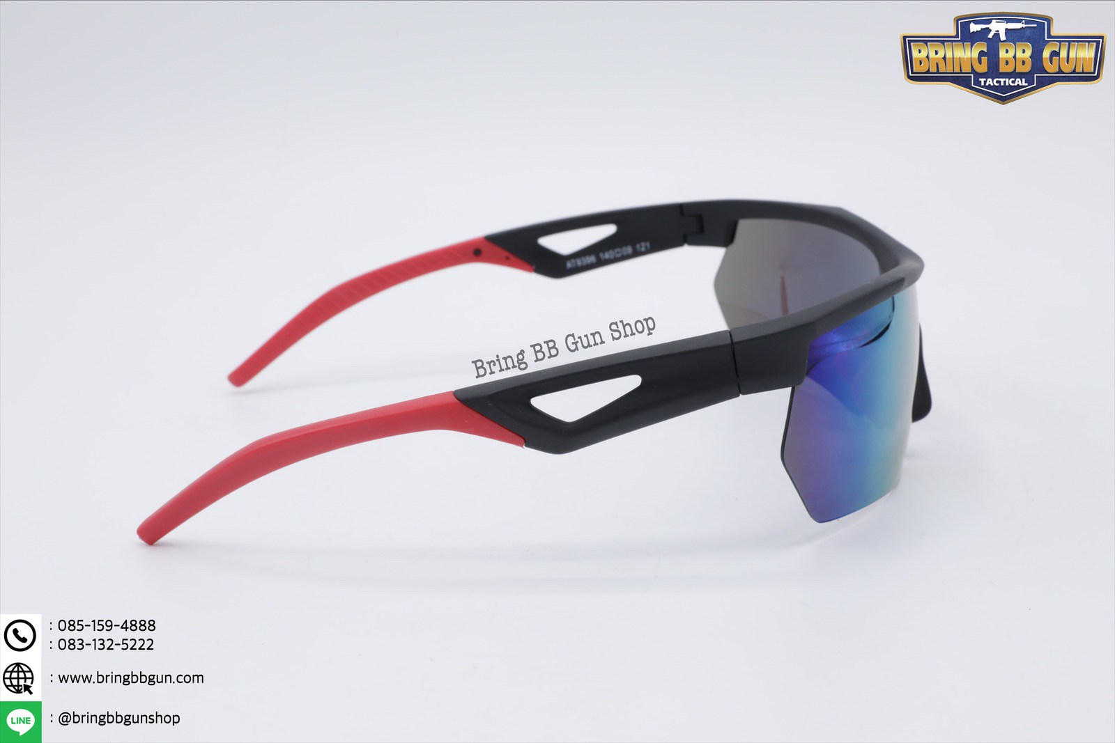 แว่นกันแดด เลนส์ Polarized (เลนส์โพลาไรซ์) รุ่น ทรงสปอร์ต