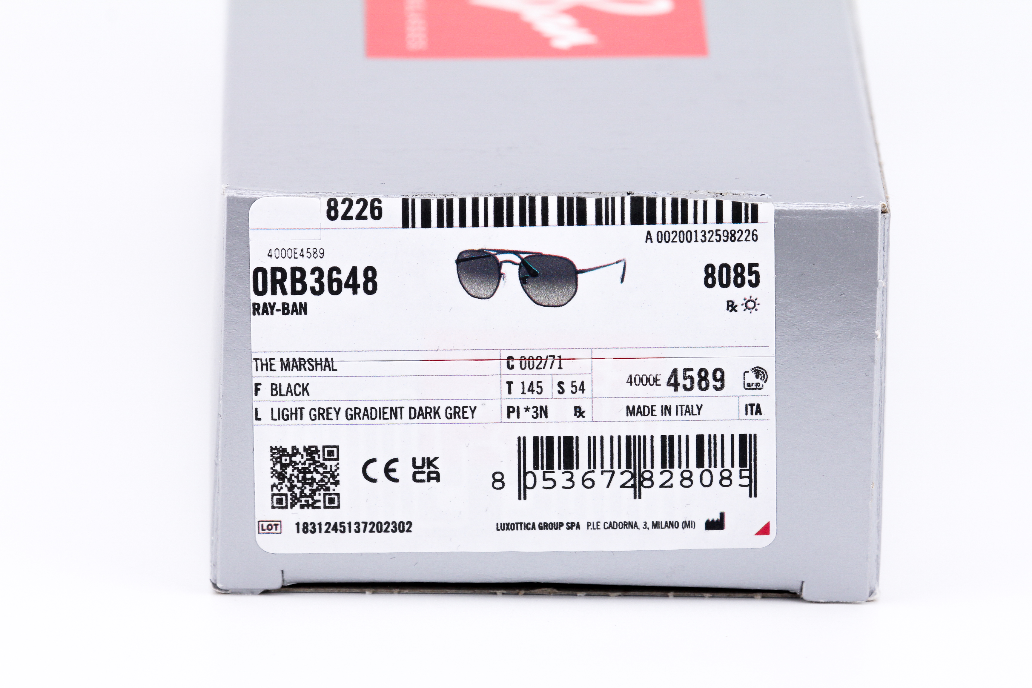 RayBan Marshal RB3648 002/71