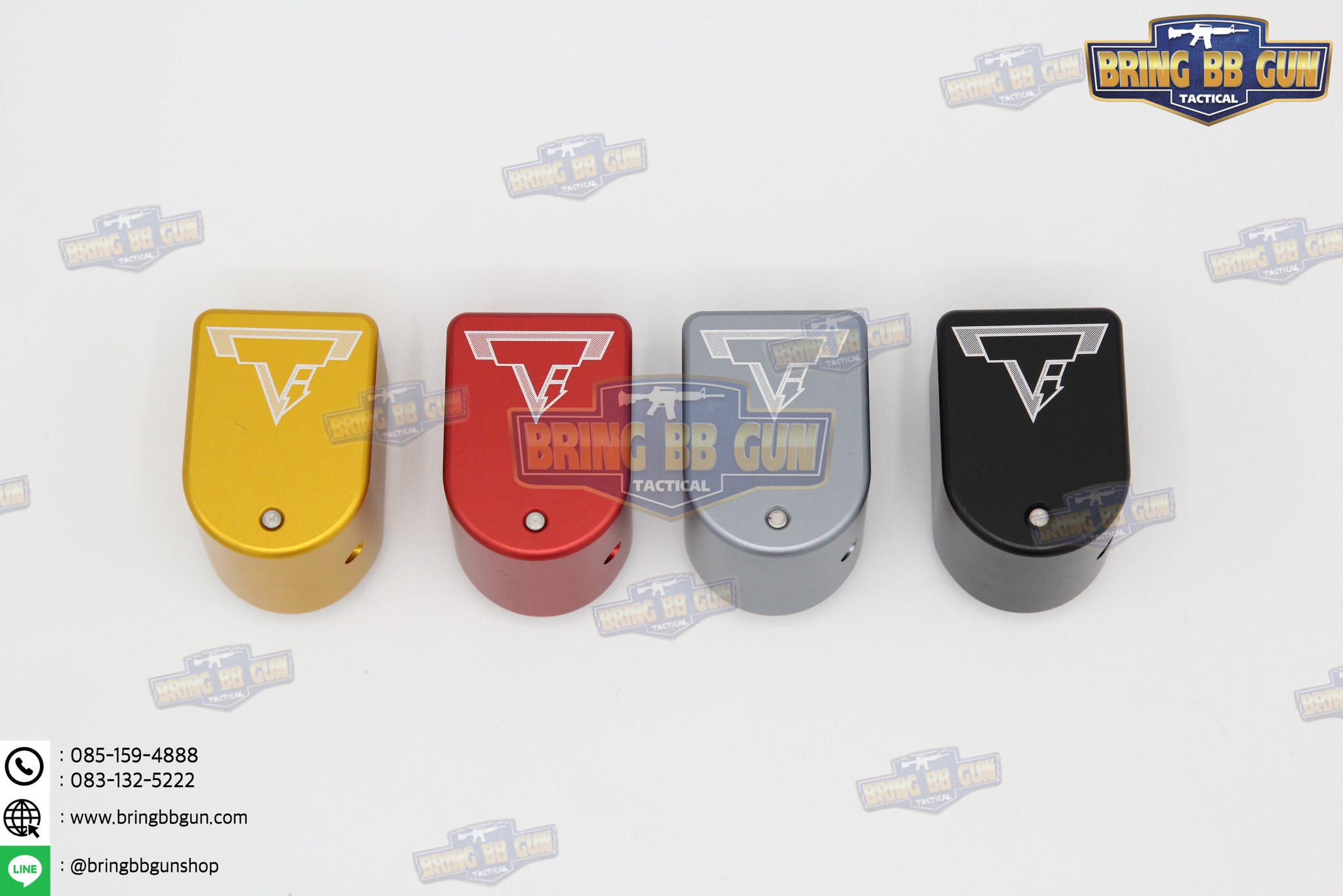 ส้นแม็คกระซีนปืน Sig Sauer P320 (+5) งานอลูมิเนียม