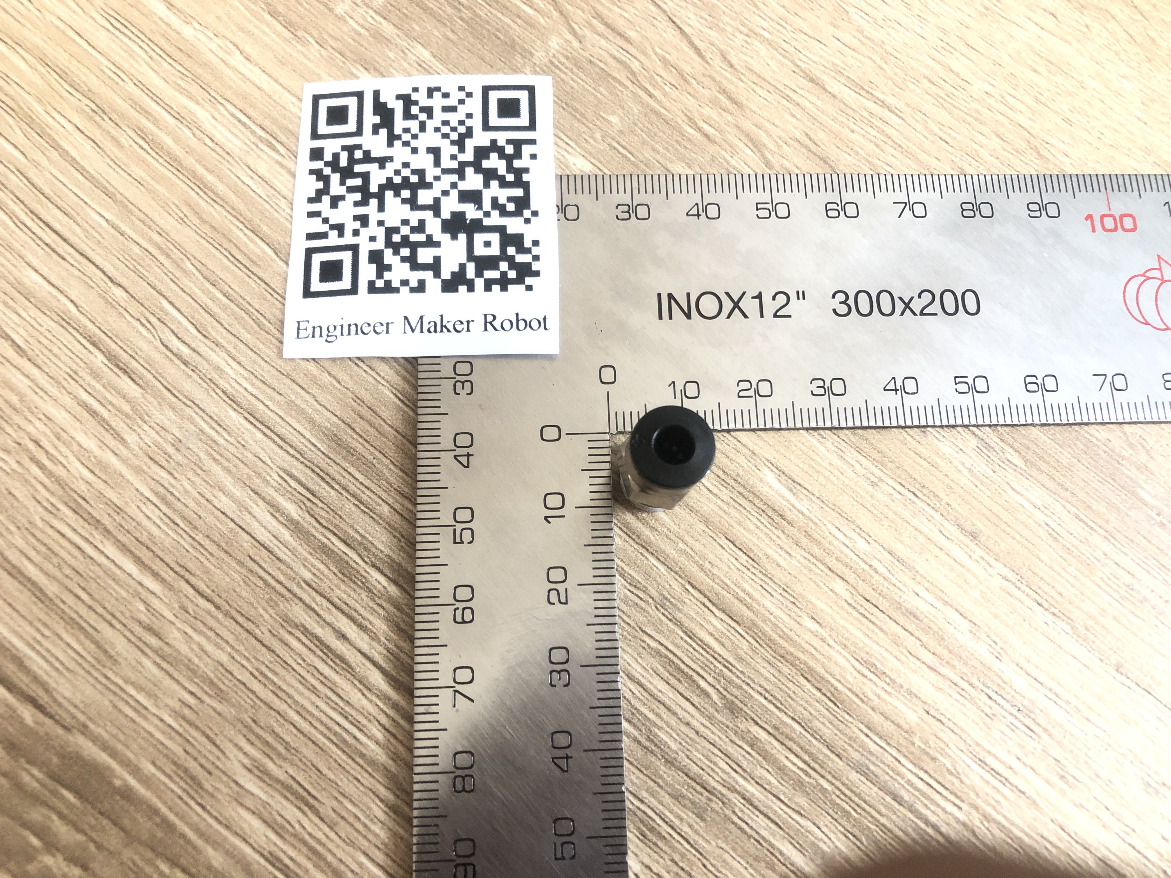 PC4-01 สี black pneumatic quick joint thread through tracheal 3d printer j-head hot head extruder feeding pipe