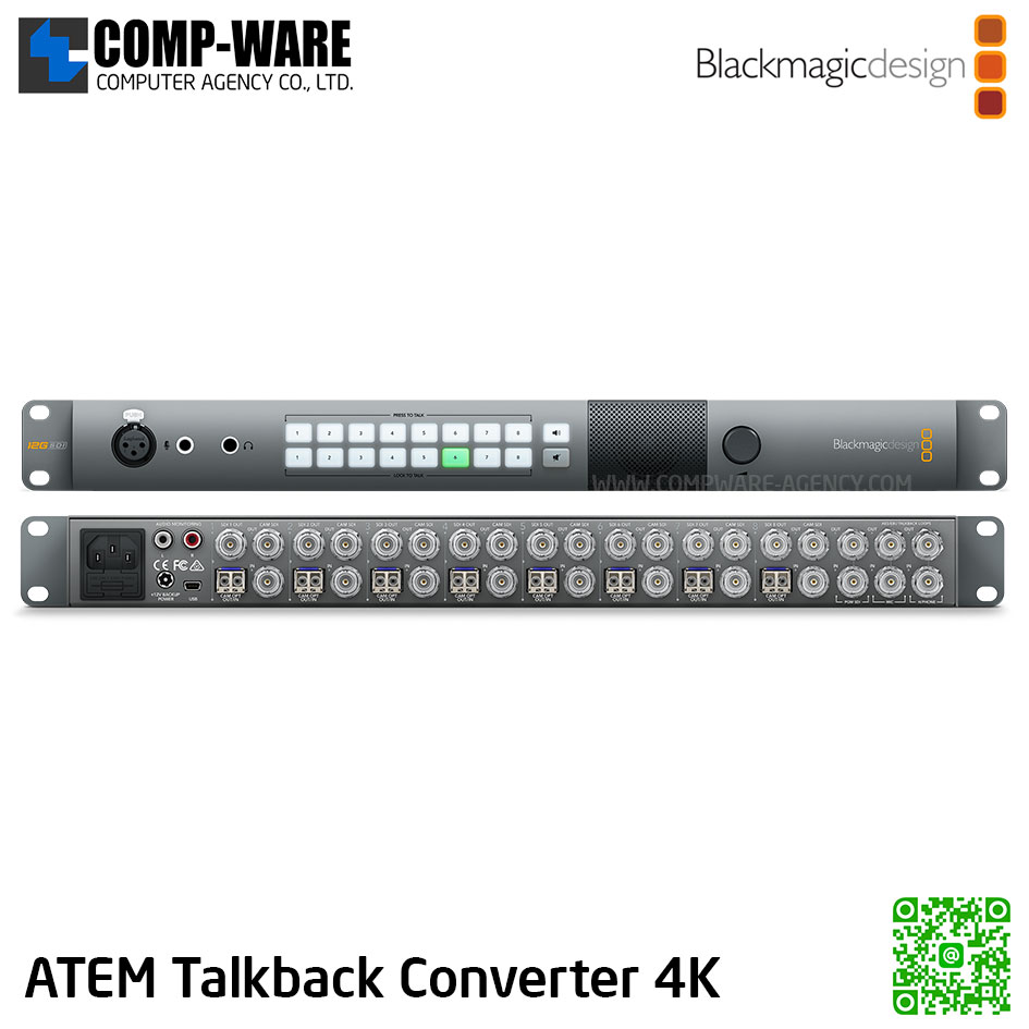 ATEM Talkback Converter 4K - Blackmagic Design