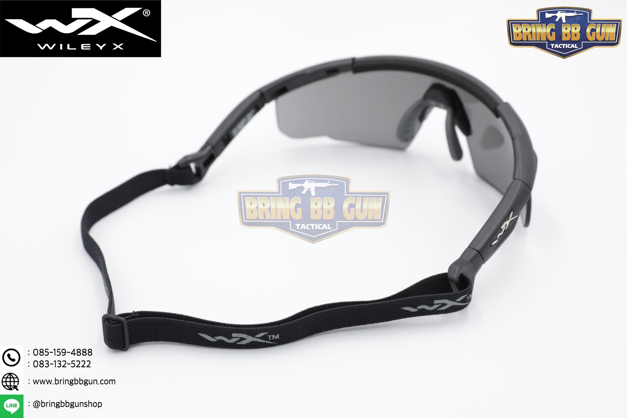 แว่นตากันแดด (แว่นตากันสะเก็ต) ยี่ห้อ WileyX รุ่น Saber Advanced 1Lens (WileyX Saber Advanced)