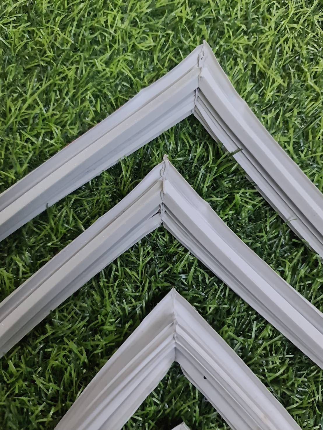 0000825 ชุด ขอบยางประตู ตู้เย็น Sharp ชาร์ป รุ่น SJ-P43M ยางขอบประตูตู้เย็น ขอบยางประตู ตู้เย็น 2 ประตู