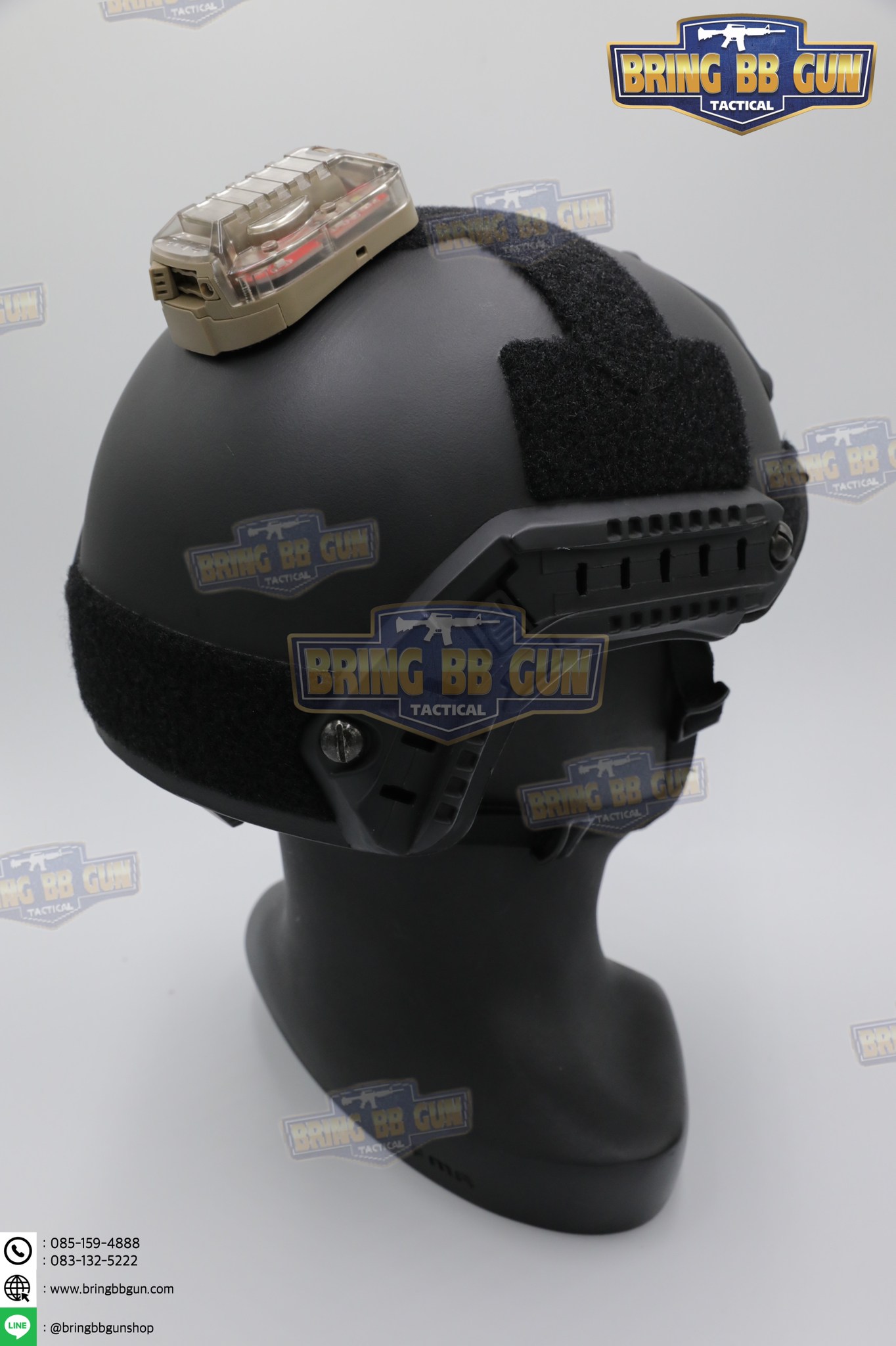 ไฟสำหรับติดหลังหมวก Hel-Star 6 Gen3 (ไฟติดหลังหมวกฟาส) (Hel-Star 6 Gen3 Helmet Light)