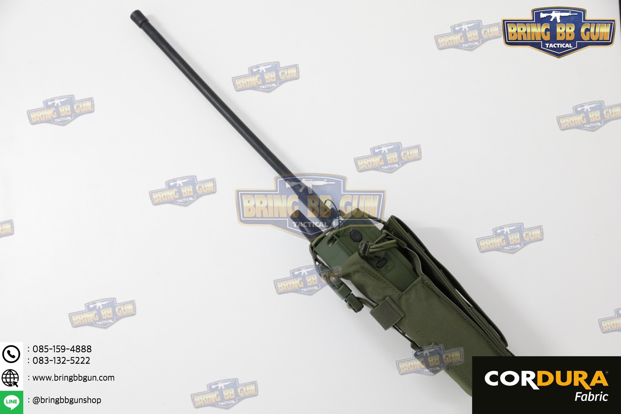 เพ้าวิทยุสื่อสาร สำหรับวิทยุ PRC-152 ซองวิทยุสื่อสารแบบผ้า (PRC-152 drop-down Radio Pouch) (Radio Holder)