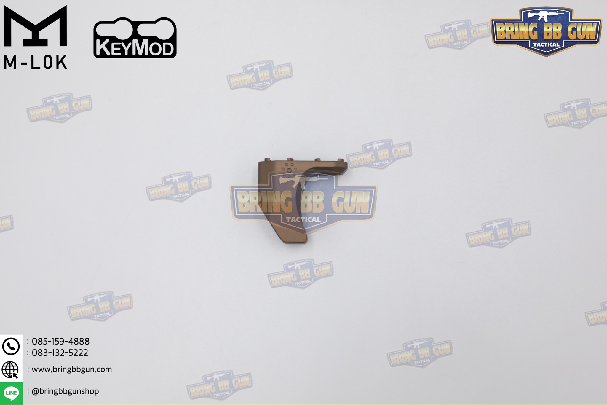 กริ๊ปมือหน้า Arisaka Hand Stop (Arisaka Hand Stop) (ใช้ได้กับชุดหน้าระบบราง M-Lok และ ระบบราง Keymod เท่านั้น)