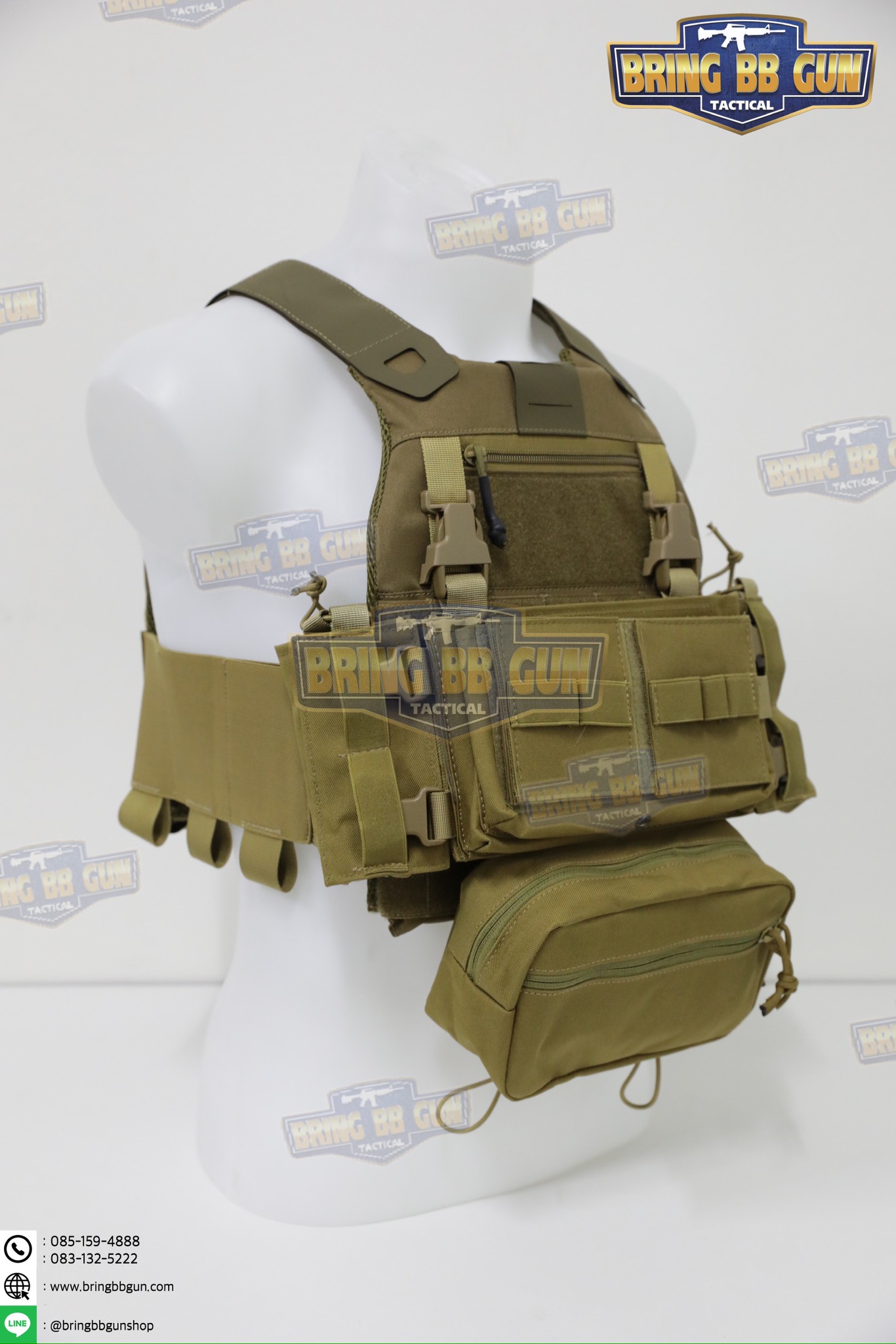 เสื้อเวส FCSK 2.3 (เสื้อเวส FCSK 2.0 + MK3 Chest Rig) (FCSK 2.3 Plate Carrier) (FCSK 2.0 + MK3 Chest Rig)
