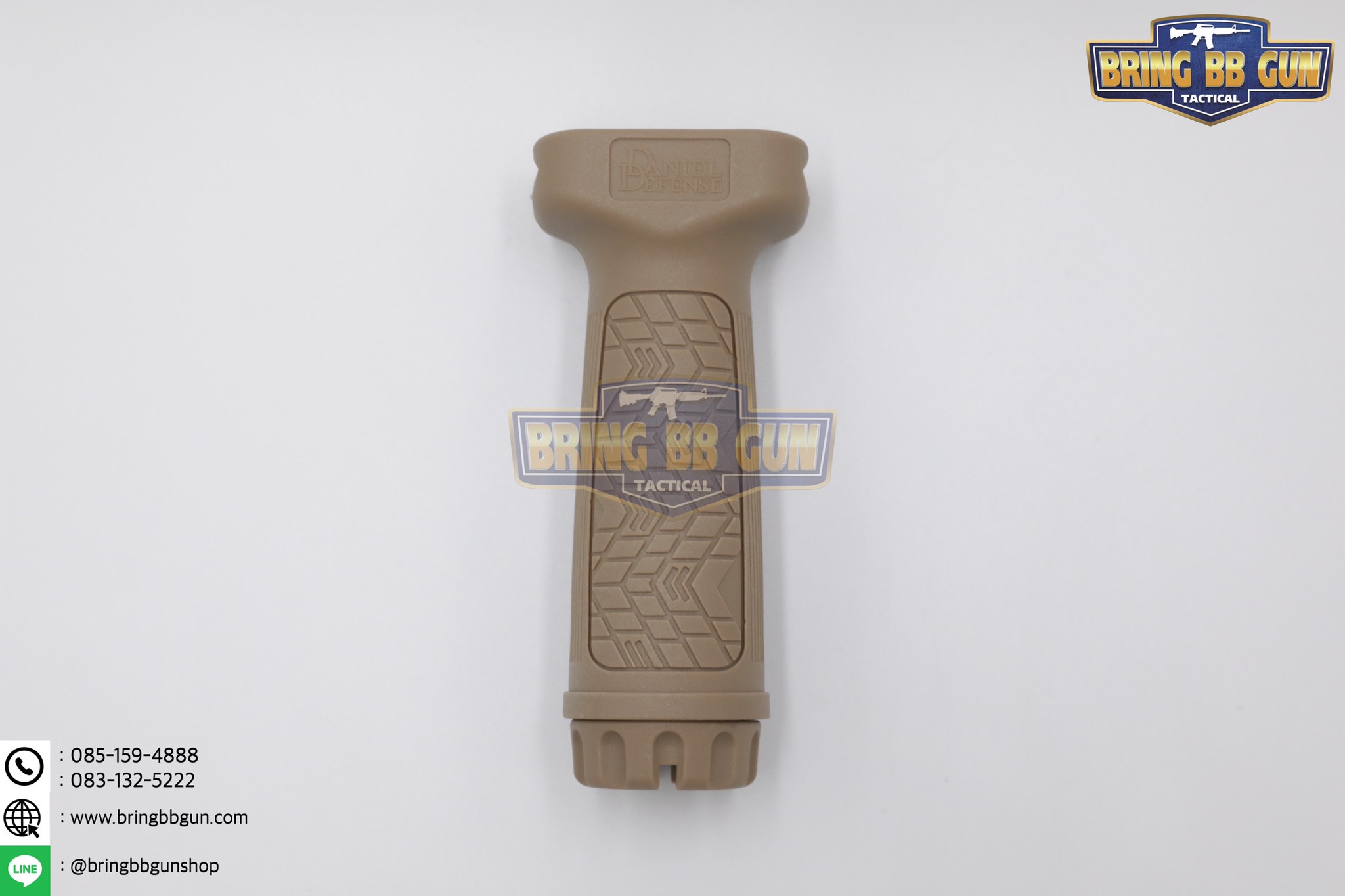 กริ๊ปมือหน้า Daniel Defense รุ่น จับราง 20mm. (DANIEL DEFENSE VERTICAL FOREGRIP - Picatinny)