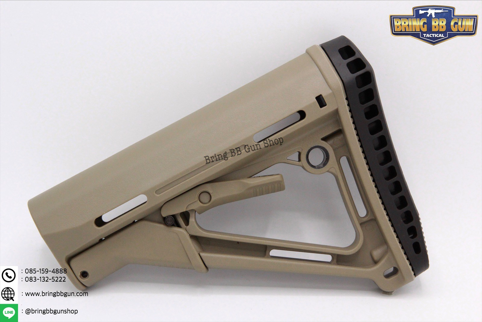 พานท้าย ทรง Magpul CTR รุ่นยางหนา