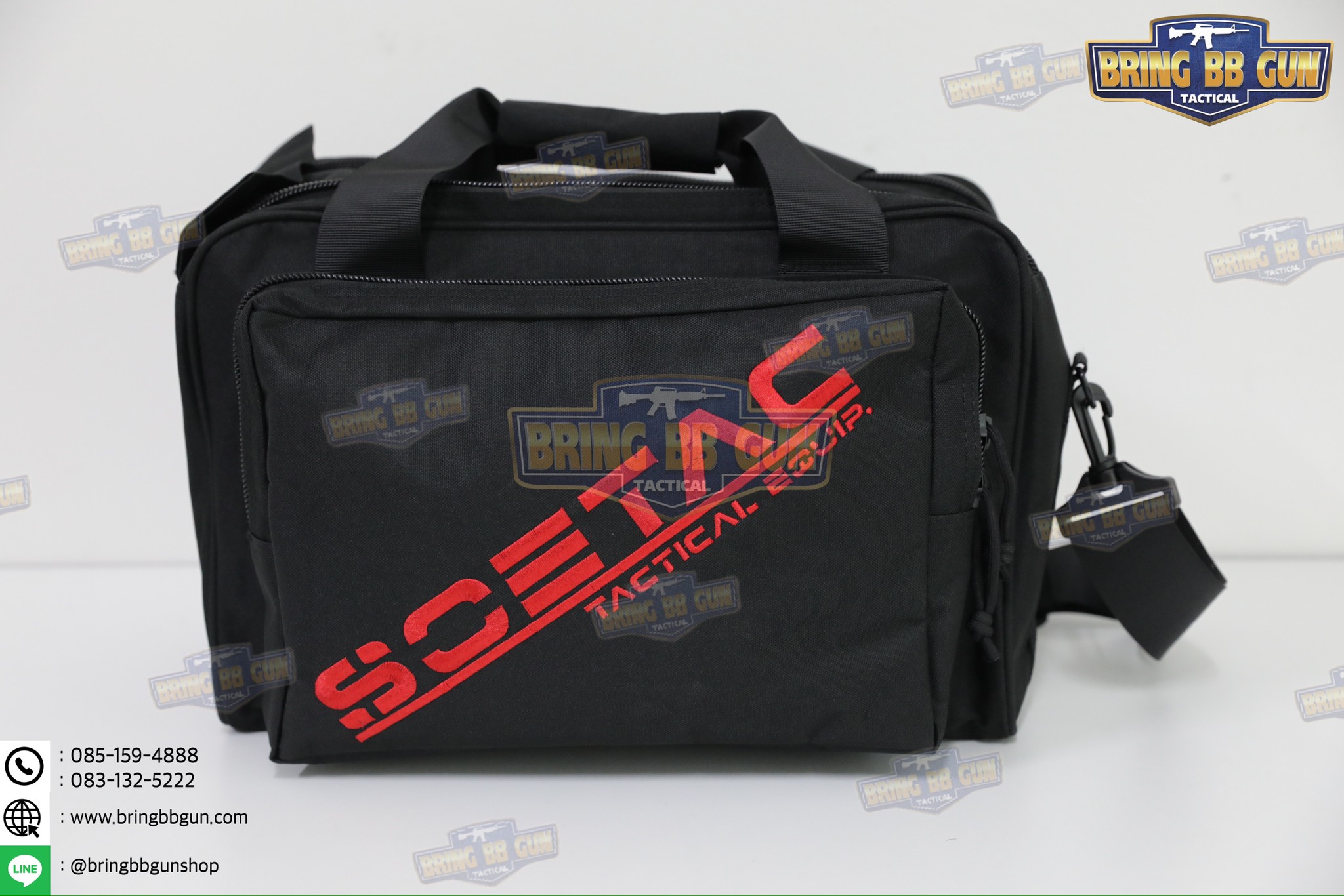 กระเป๋าอเนกประสงค์ สำหรับยิงปืน ยี่ห้อ Soetac (กระเป๋าสำหรับนักแข่งยิงปืน) (กระเป๋าเก็บอุปกรณ์ + ปืนสั้น) (Range Bag) (IPSC Range Bag Tactical Shooting Gun Bags)