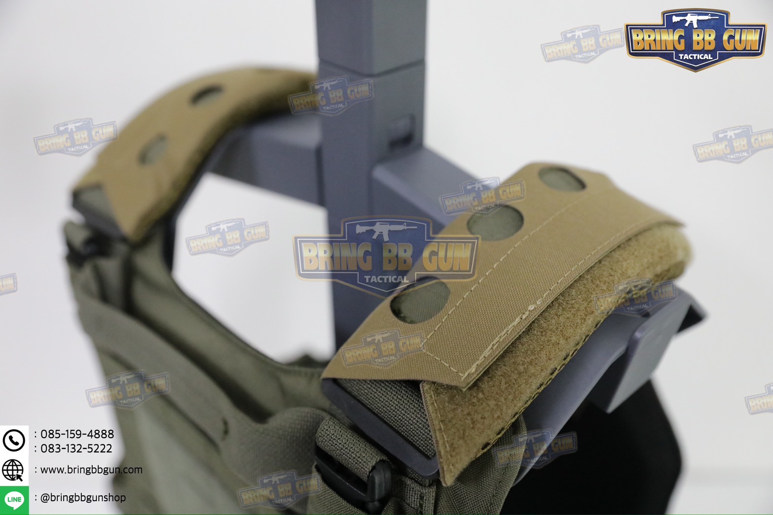 รองบ่าติดเสื้อเวส ทรง Ferro (แผ่นฟองน้ำรองบ่า) (แผ่นรองไหล่) (Shoulder Pads)