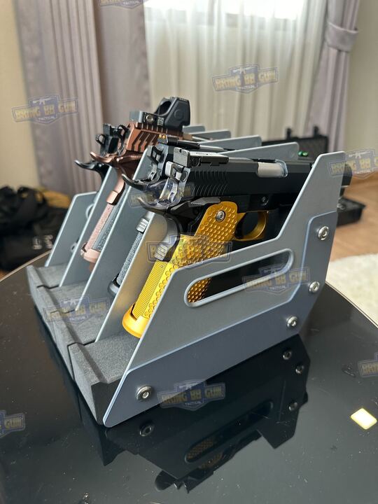 ชั้นวางปืนสั้น (ช่วยจัดเก็บปืนสั้นให้เป็นระเบียบ) (Pistol Stroage Rack)