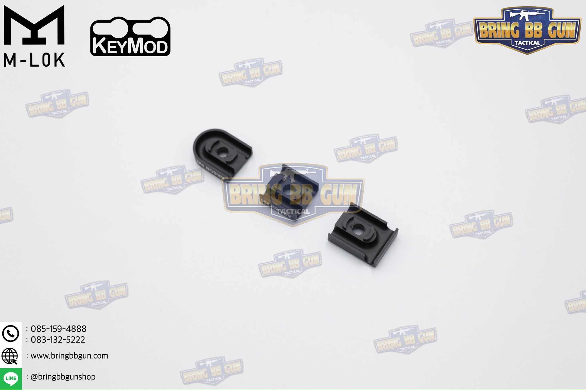 ที่จัดเก็บสายไฟหางหนู M-Lok&Keymod WG System (ใช้ได้กับชุดหน้าระบบราง M-Lok และ ระบบราง Keymod เท่านั้น)