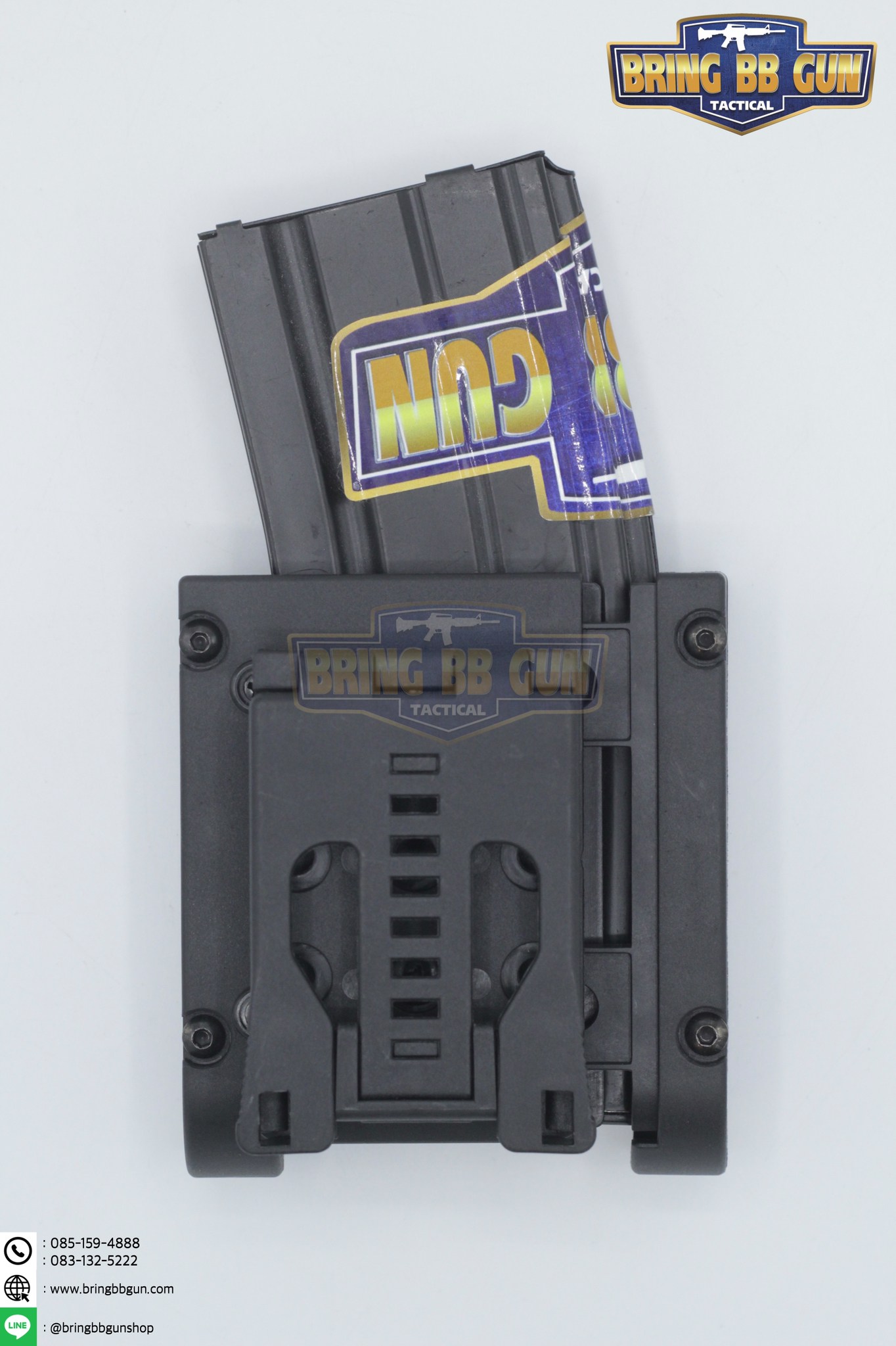 Shotshell Holder for Speed Reloads ซองบรรจุลูกกระสุนลูกซอง ขนาด12Ga 4นัด (ซองจิงโจ้)