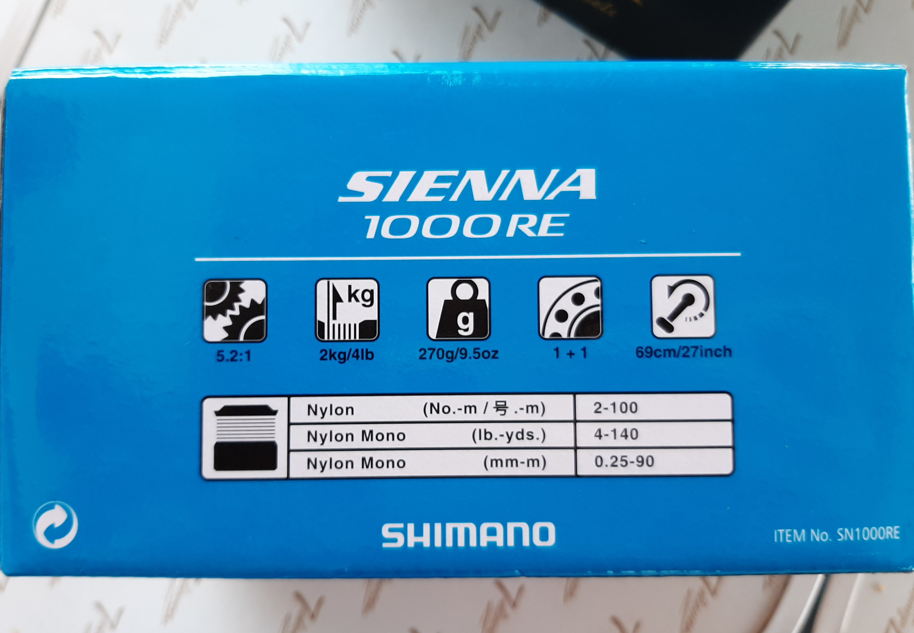 รอกตกปลา Shimano SIENNA 1000 RE เบรคท้าย 📍🎣