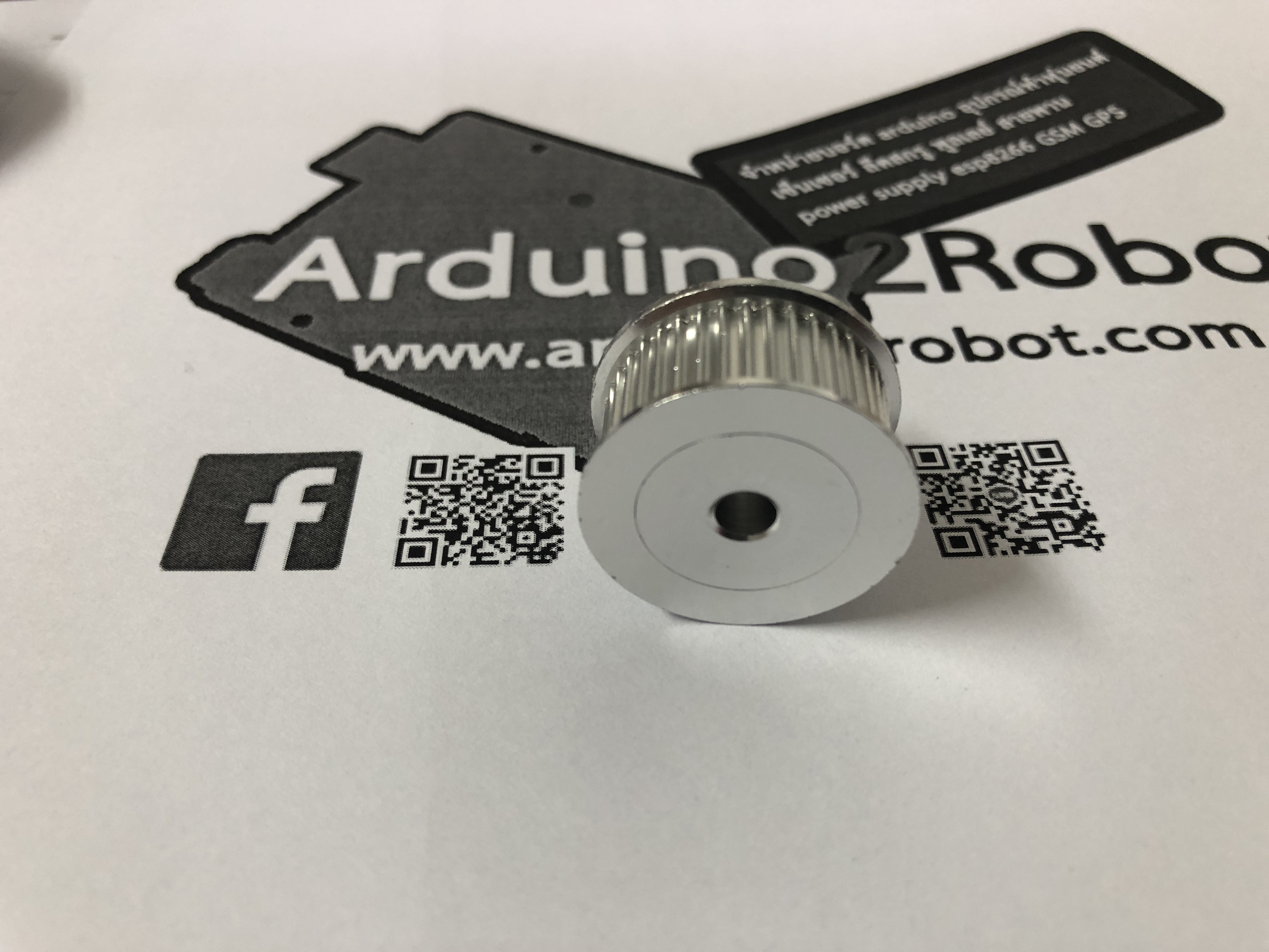 2GT Timing Pulley 40 ฟัน สำหรับสายพานกว้าง 10mm (ใส่แกน 5mm)