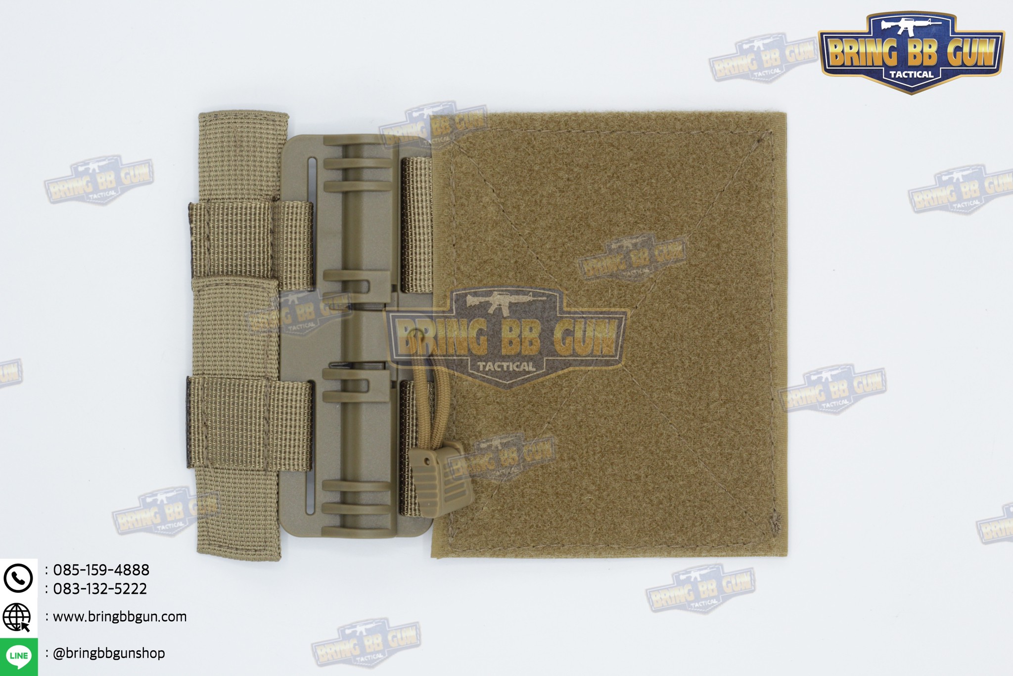 ชุดเซ็ตปลดเสื้อเกราะไว (ชุดปลดไวเสื้อเวส QR1) (Molle Quick Release Buckle Set)