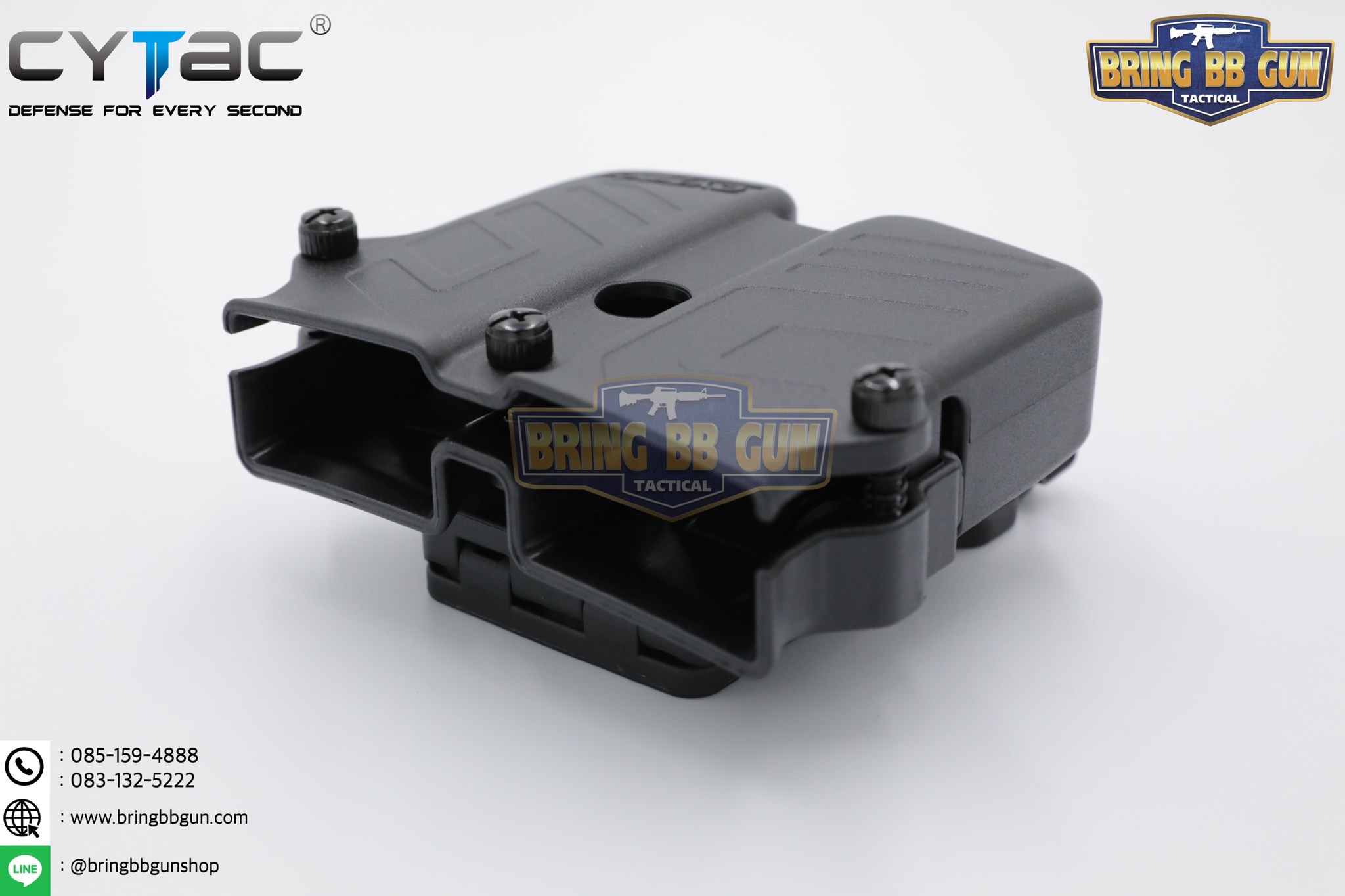 ซองแม็กกาซีนคู่ Universal ยี่ห้อ Cytac (Cytac ซองแม็กกาซีนคู่) (Universal Single Magazine Pouch)