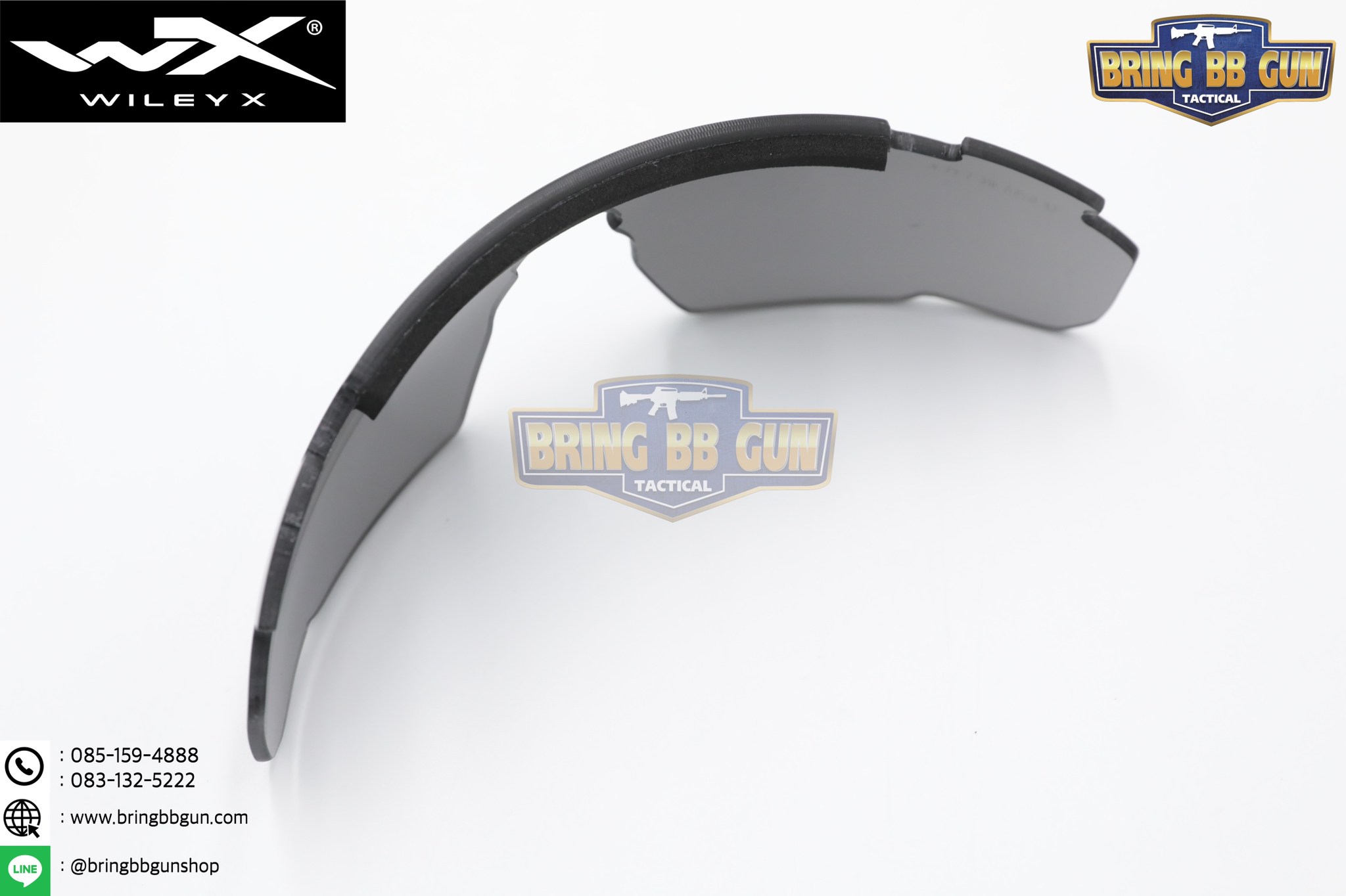 แว่นตากันแดด (แว่นตากันสะเก็ต) ยี่ห้อ WileyX รุ่น Saber Advanced 1Lens (WileyX Saber Advanced)