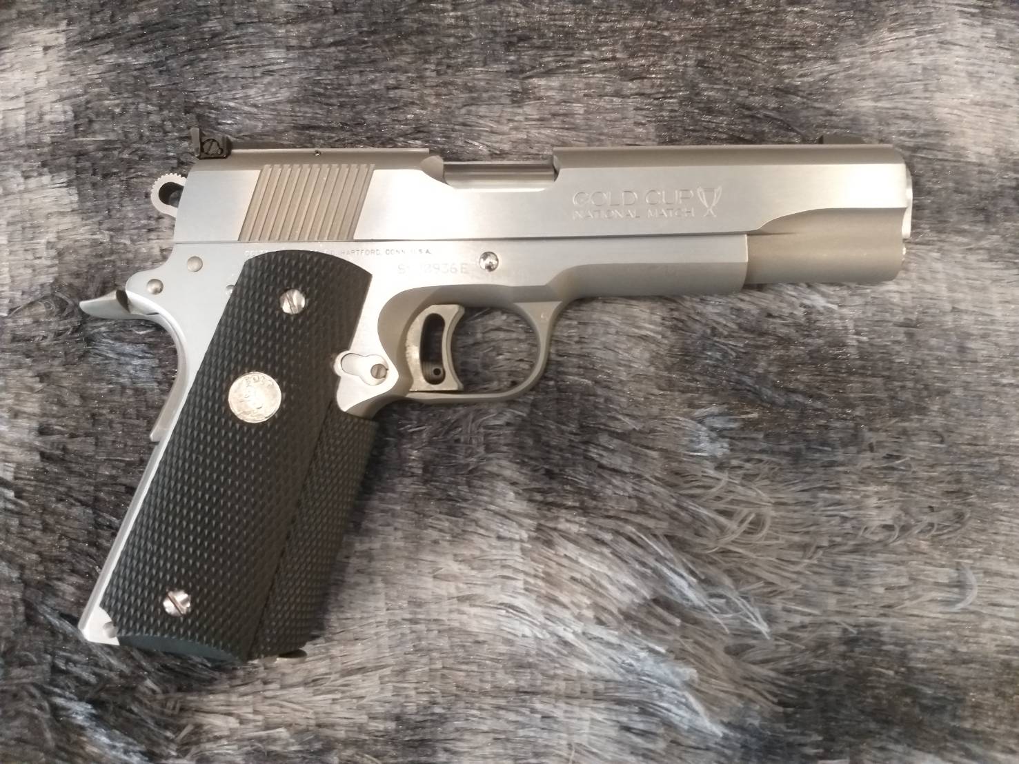 **ติดจองรอป.3ออก** [ปืนฝากขายมือสอง]Colt 1911 Goldcup NM Stainless งานจาก Coltแท้ๆ สภาพ99% เกรดสะสม สวยเดิมๆ น่าเก็บสะสม