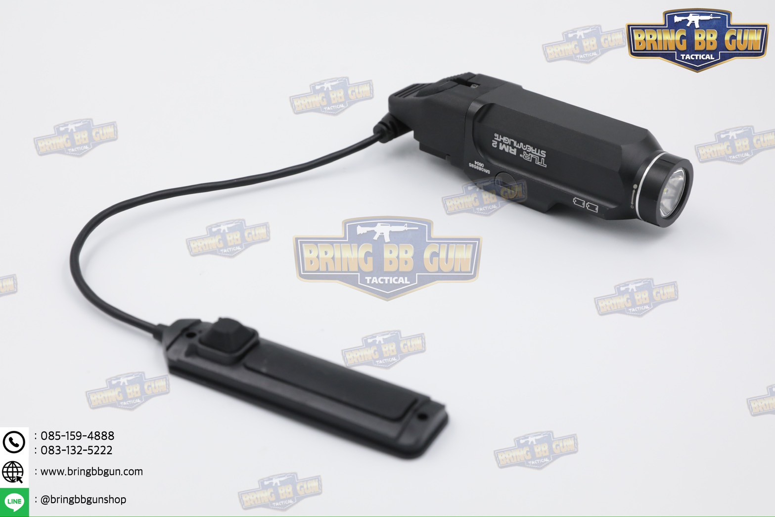 ไฟฉายติดปืนสั้น ทรง Streamlight รุ่น TLR RM 2 (RAIL MOUNTED LIGHTING SYSTEM)