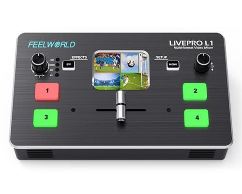 FEELWORLD LIVEPRO L1 Multi-format Video Mixer 4 x HDMI inputs live Streaming