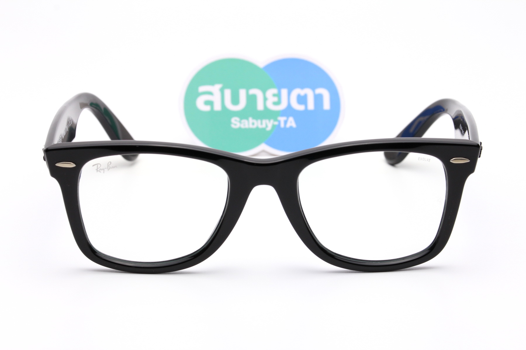 RayBan Wayfarer Clear Evolve RB2140F 901/5F 52mm.