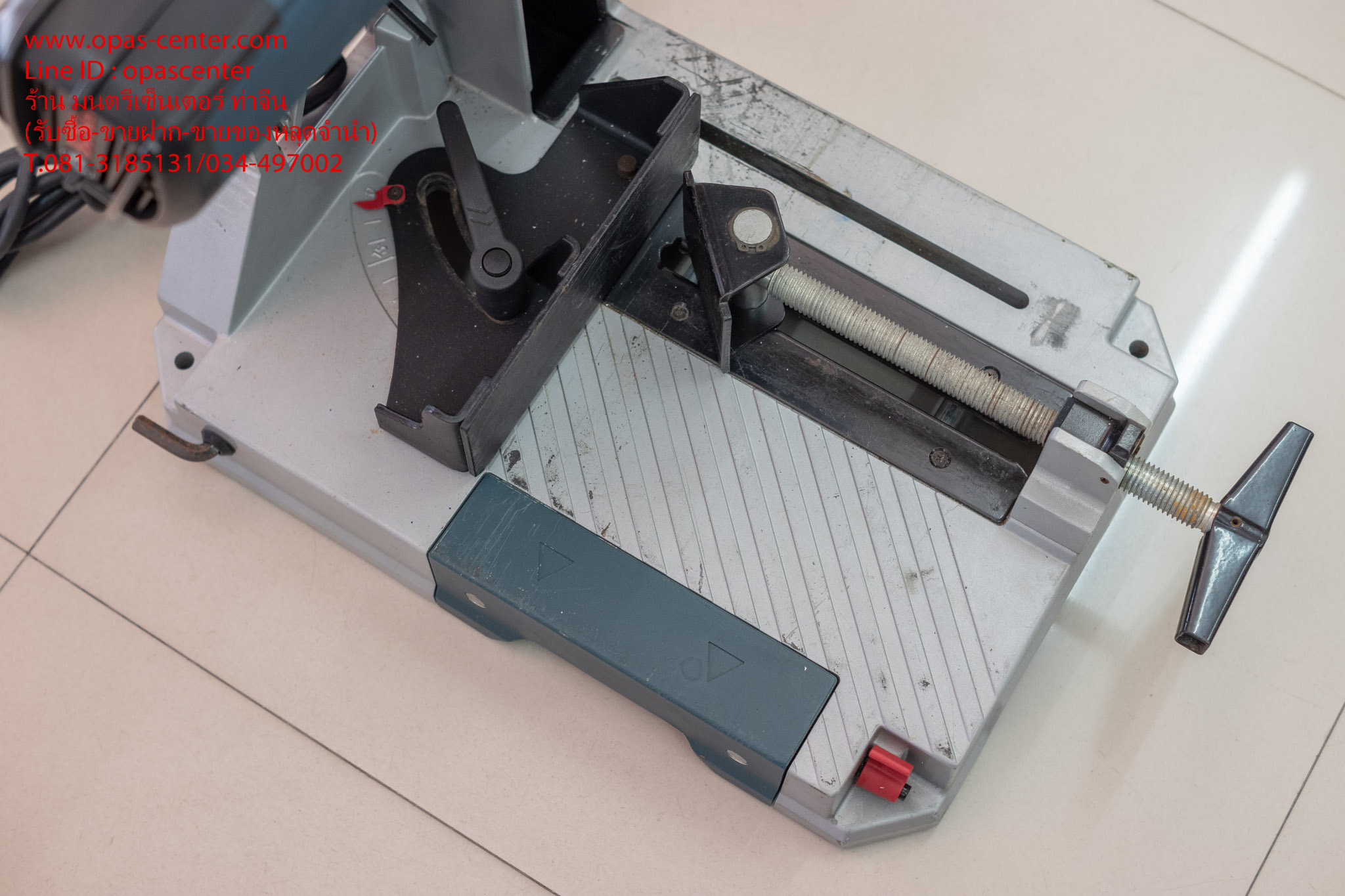 แท่นตัดเหล็ก BOSCH 12" ไร้สะเก็ดไฟ GCD12JL มือสอง ของแท้ สภาพใหม่