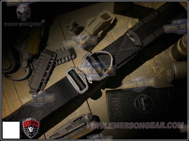 เข็มขัดยุทธวิธี รุ่น Cobra 2ชั้น (EmersonGear COBRA 1.75-2inch One-pcs Combat Belt) (Battle Belt) (War Belt)