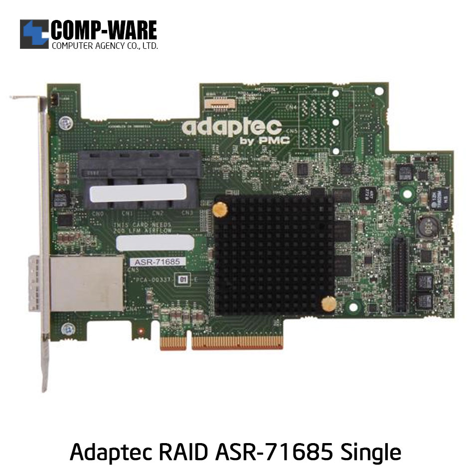 Microsemi Raid Controller 2274700-R (16-Port Internal,8-Port External) PCIe ASR-71685 Single