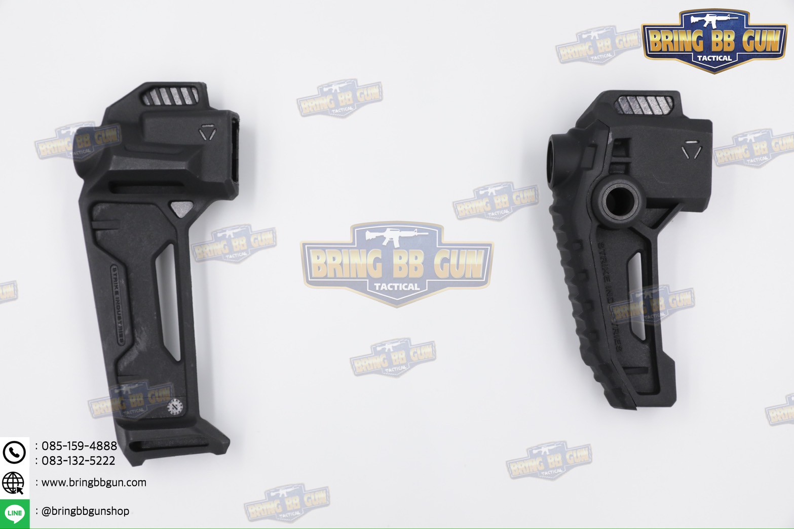 พานท้ายปืนแบบพับได้2ฝั่ง (Strike Dual Folding Adapter) รุ่น Strike FSA Dual Folder (The Strike Dual Folding Adapter) (Dual Folding Adapter) (Strike Hard,Strike Fast) (SI) (MCX) (MPX) (1913)
