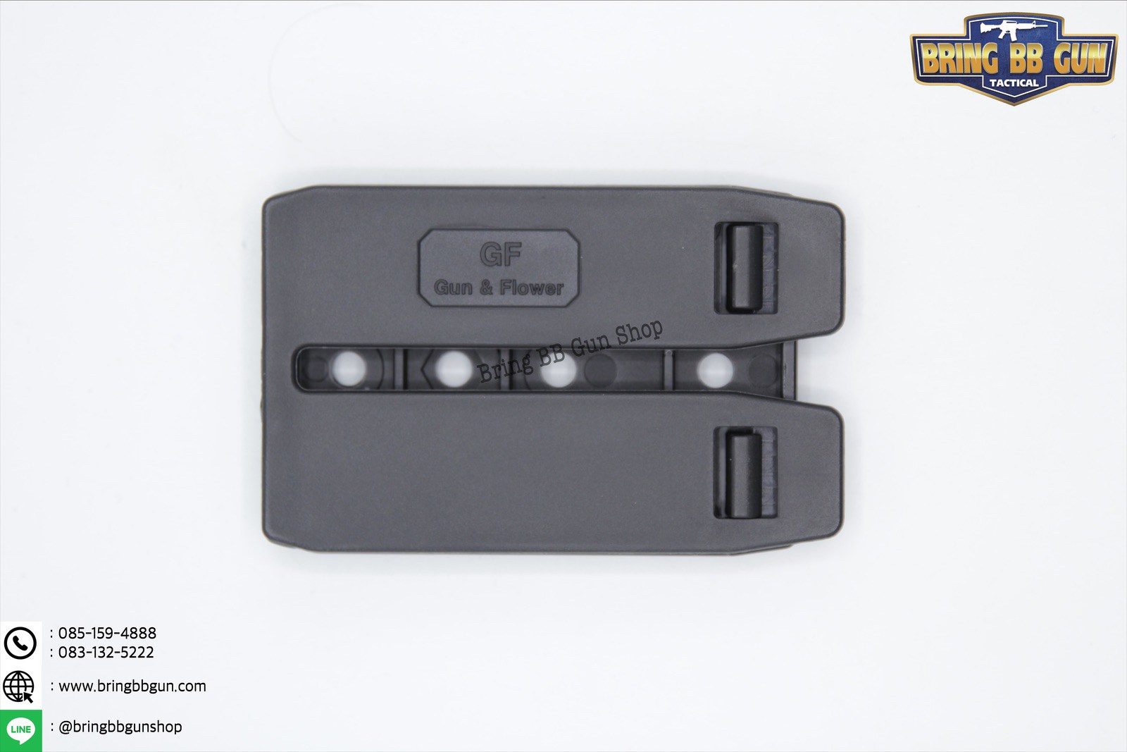 Molle Clip ยี่ห้อGun&Flower (เพลตร้อยเสื้อเกราะ)