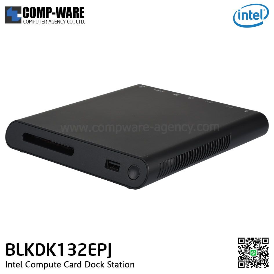 Intel Compute Card Docking Station ,1 x HDMI, 1 x MiniDP, 3