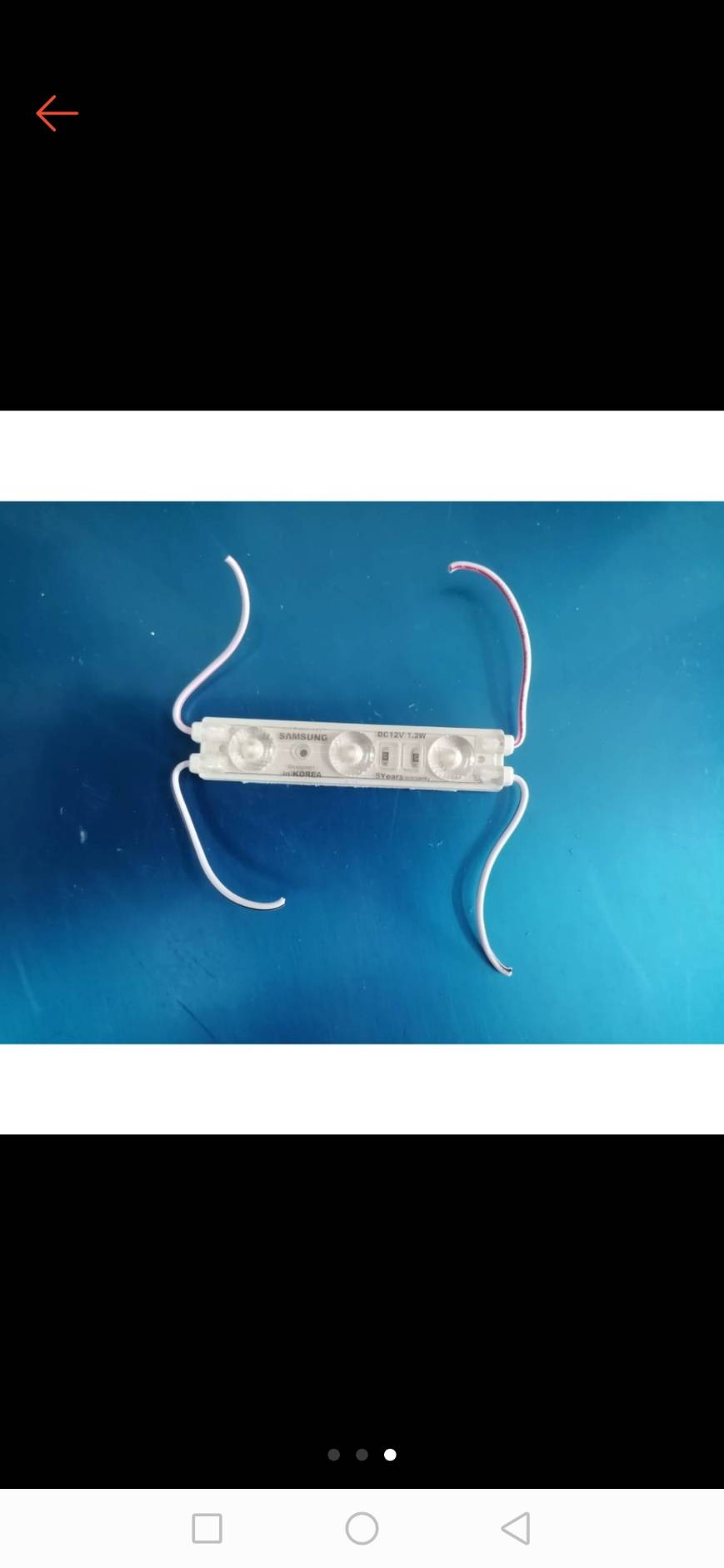 0000138 หลอดไฟ LED ตู้เย็น ซัมซุง DC 12 V 1.2 W