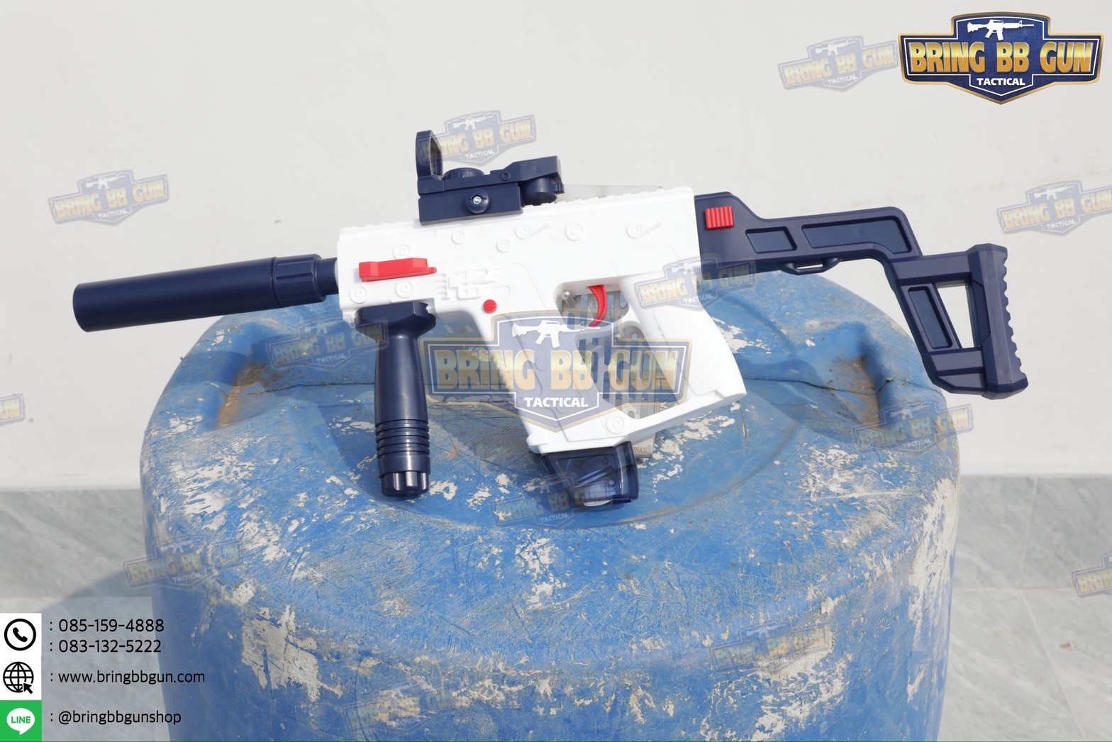 ปืนฉีดน้ำไฟฟ้า รุ่น Kriss Vector (ปืนฉีดน้ำของเล่น) (ปืนฉีดน้ำอัตโนมัติ) (ยิงได้ต่อเนื่อง)