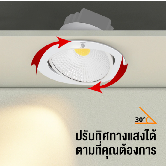 LED DOWN LIGHT 3.5นิ้ว ขนาด 9W