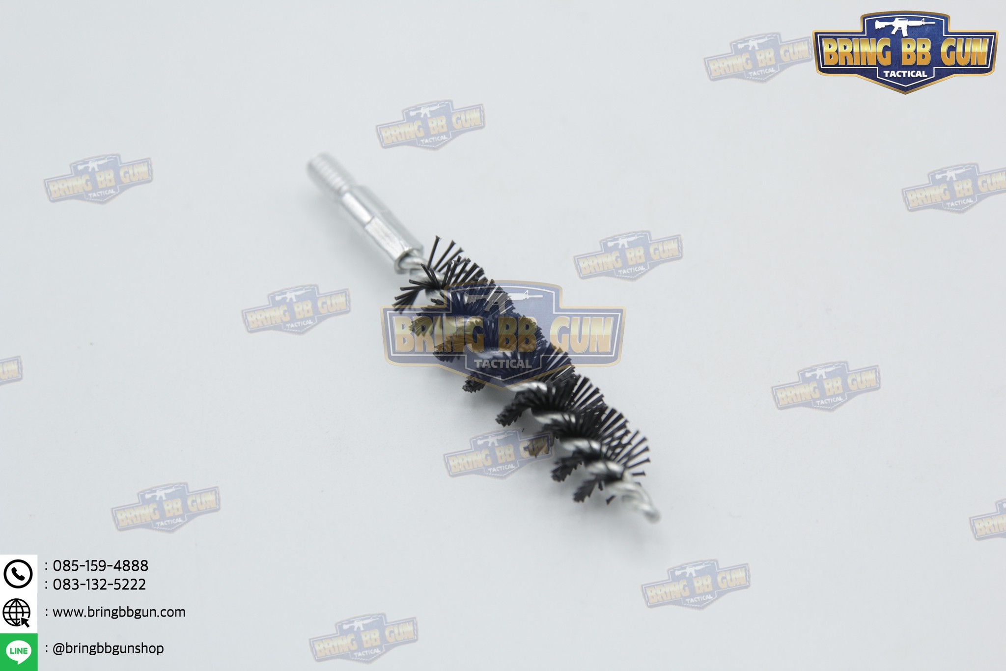 แส้ล้างปืน (แส้ล้างลำกล้องปืน) (แปรงขัดลำกล้อง) (ชุดแส้ทำความสะอาด) (เครื่องมือทำความสะอาดปืน)