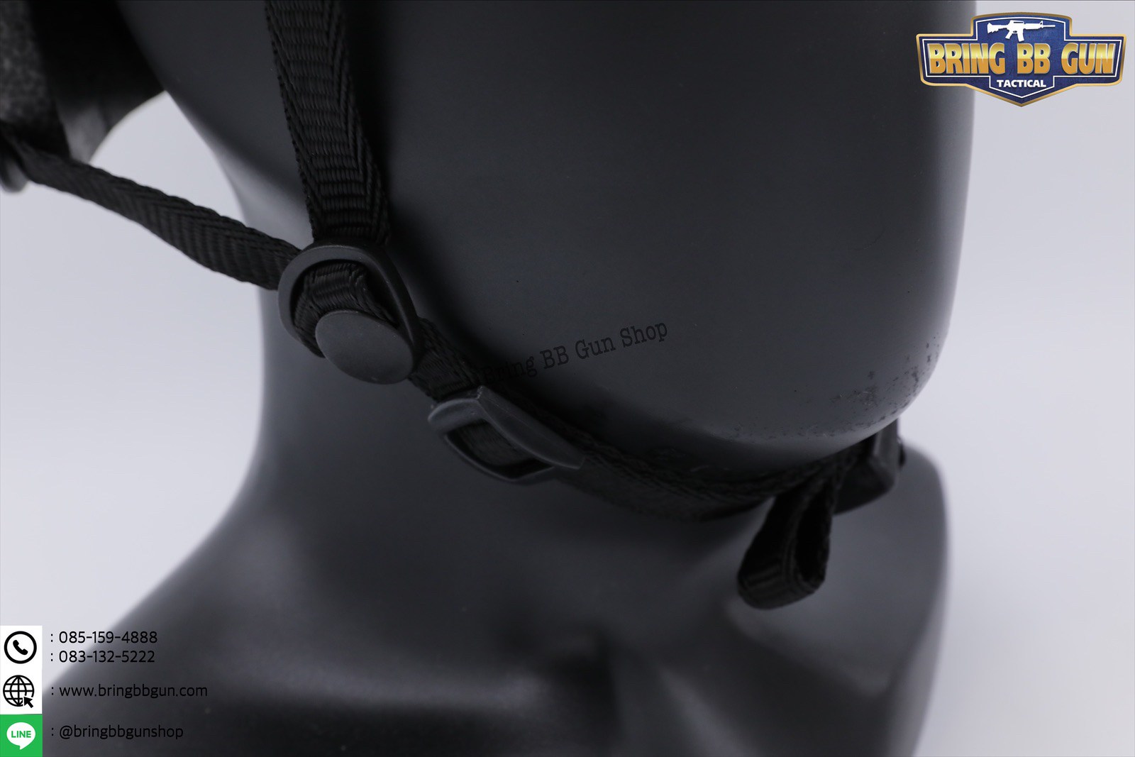 หมวกฟาสทรงเต็มใบ (Fast Helmet MH type) ยี่ห้อ Emerson รุ่น เลนส์กระจกทรงMH