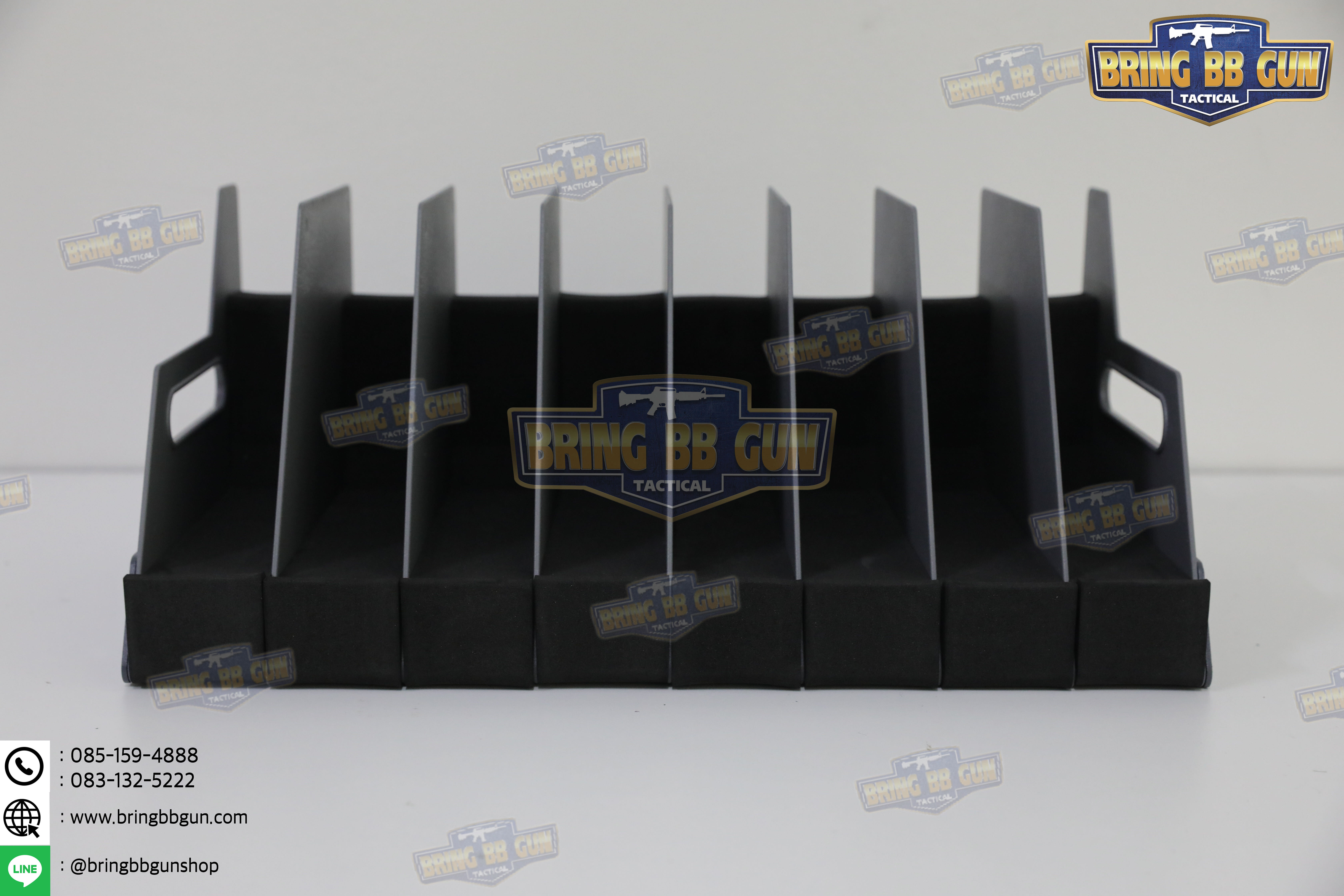 ชั้นวางปืนสั้น (ช่วยจัดเก็บปืนสั้นให้เป็นระเบียบ) (Pistol Stroage Rack)