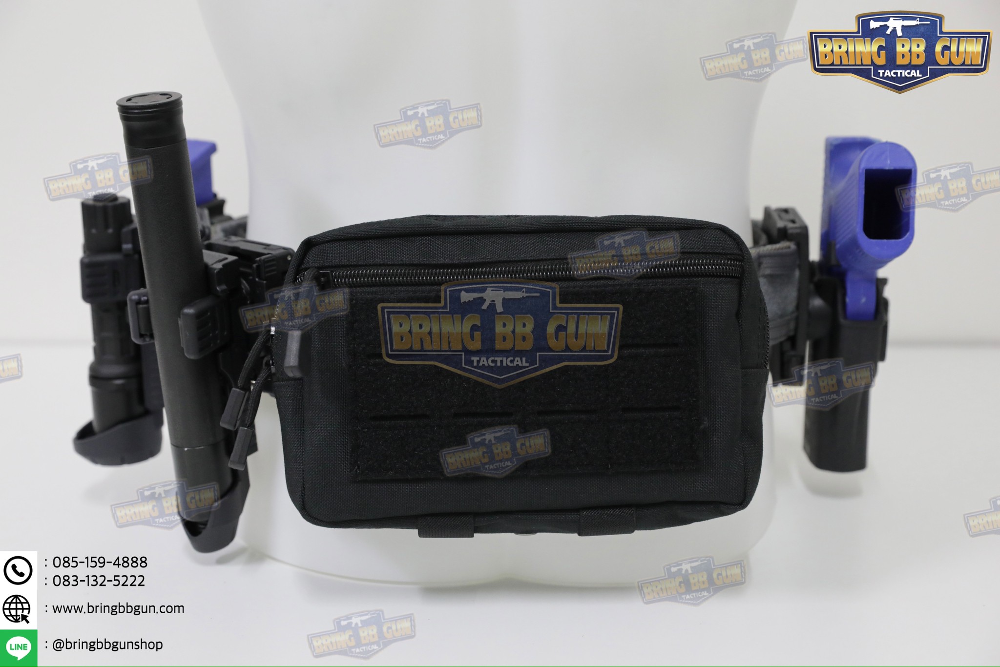 กระเป๋าอเนกประสงค์ B20 (กระเป๋าอเนกประสงค์ร้อยเข็มขัด) (กระเป๋าอเนกประสงค์ EDC) (กระเป๋า EDC) (กระเป๋าสี่เหลี่ยม) (ระบบติดเข็มขัดแบบ Molle) (Plug-in Debris Waist Bag)