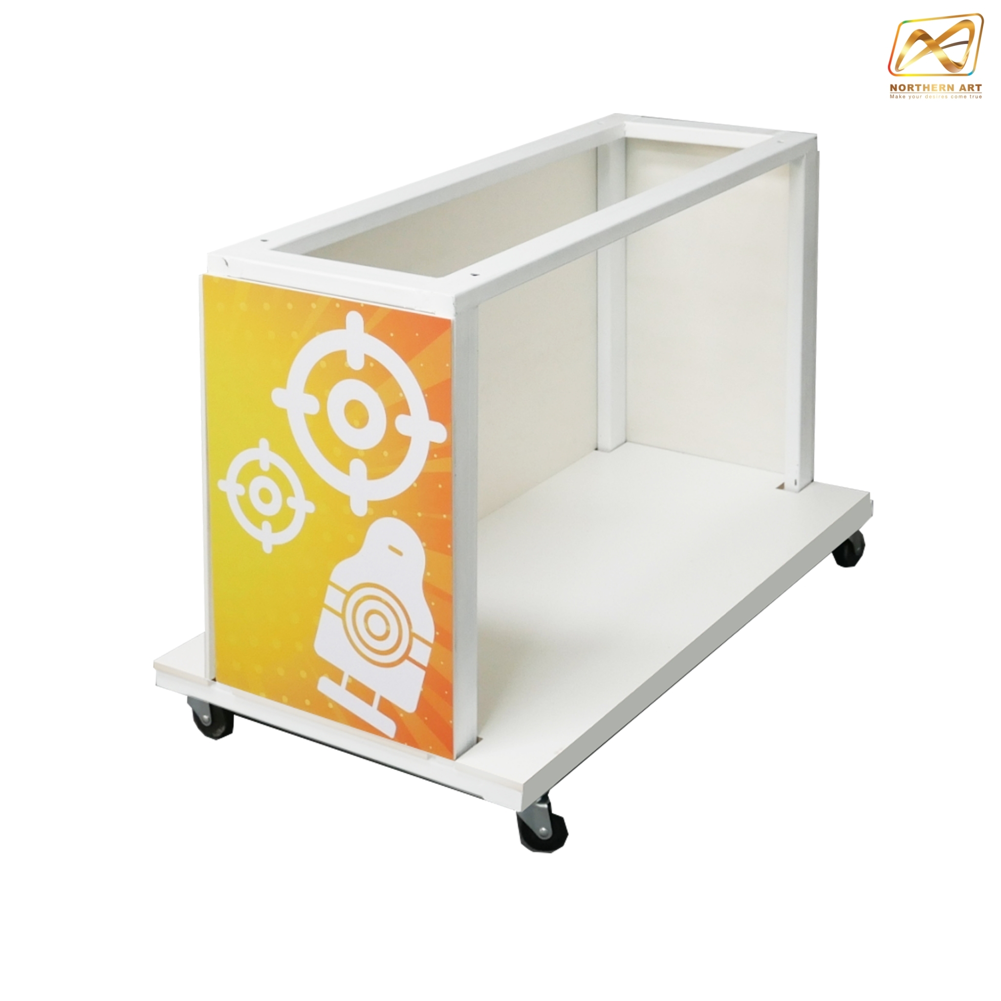 CARNIVAL GAME เกมส์ปาตุ๊กตา ขนาดโครง (W) 90 x (L)50 x (H)176 cm. พร้อมตุ๊กตา 18 ตัว และบอลโฟม 12 ลูก