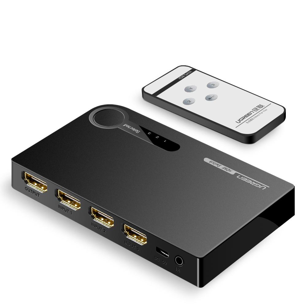 40234 UGreen 3 In 1 Out 4K HDMI Switch
