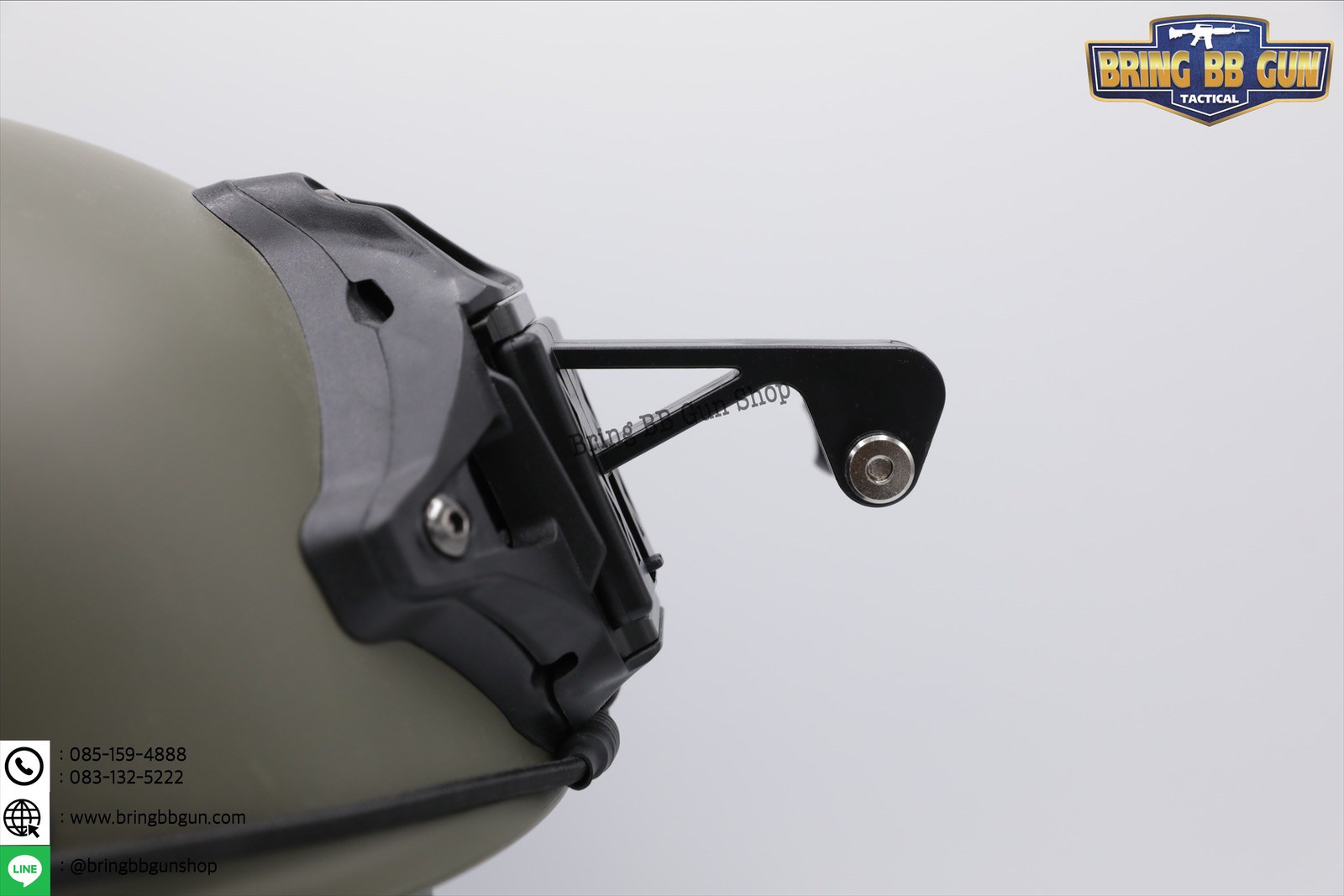 ขาจับกล้อง Action Camera ติดหมวก Fast/Mich (ขาจับกล้อง Go Pro ติดหมวก Fast/Mich)